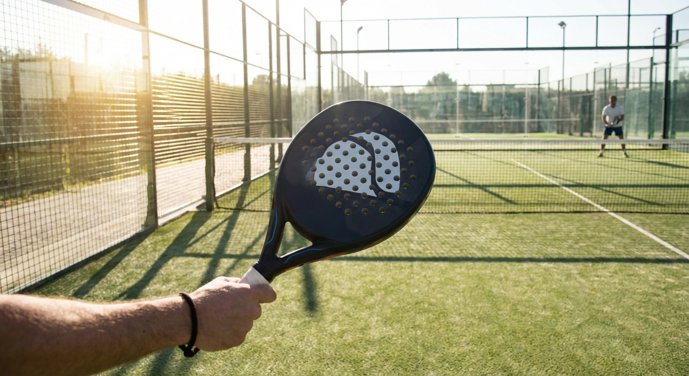 Padel Court First Person View