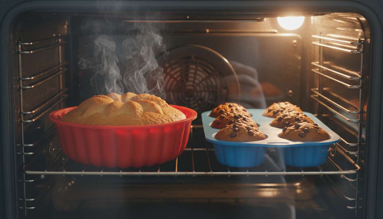 silicone bakeware oven performance