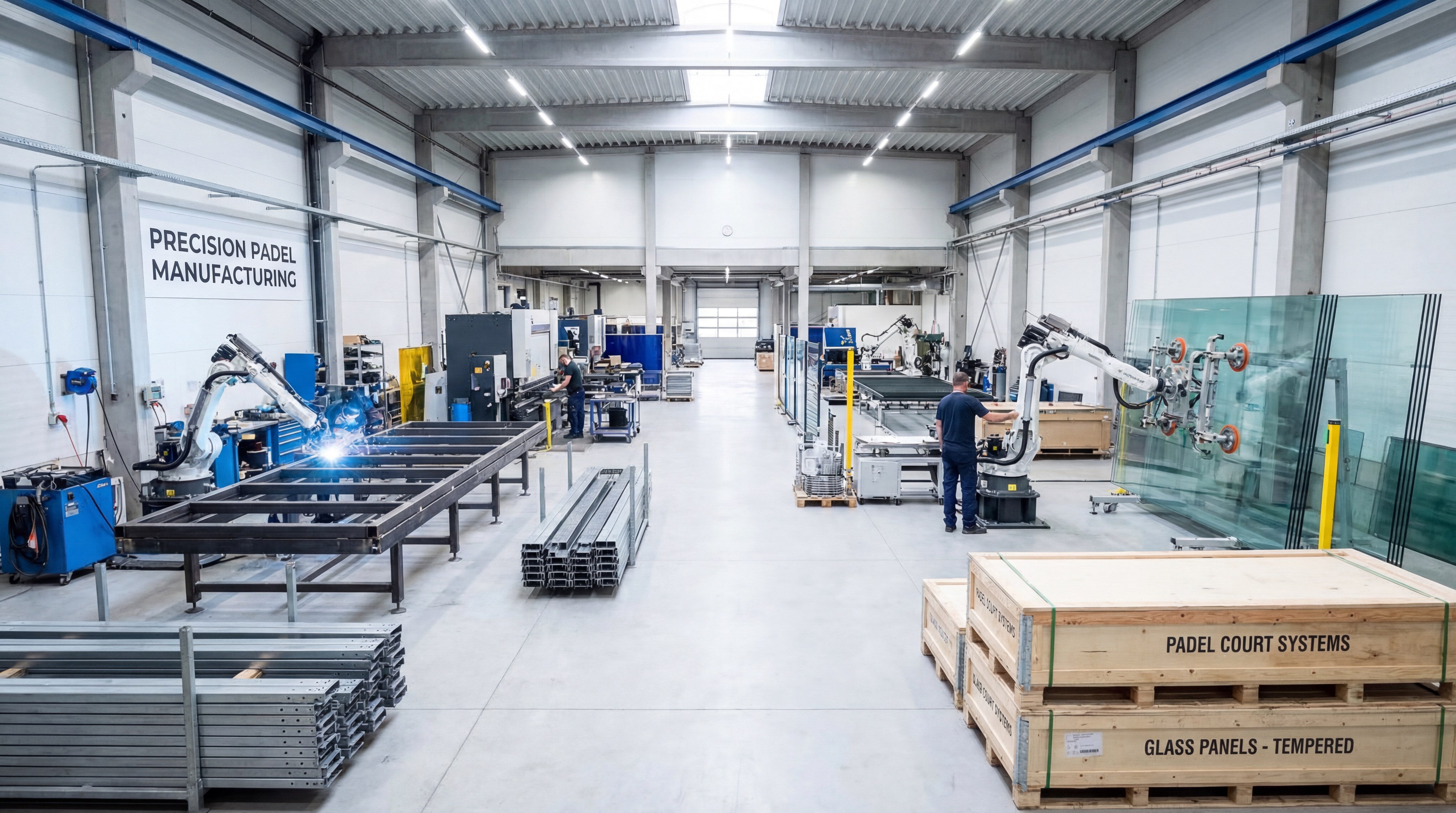 Modern Manufacturing Facility