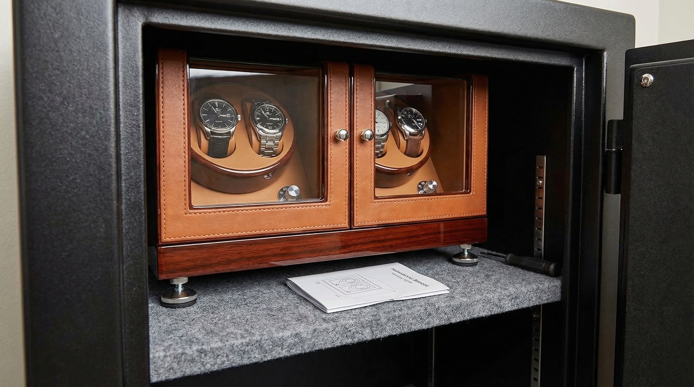 watch winder safe installation