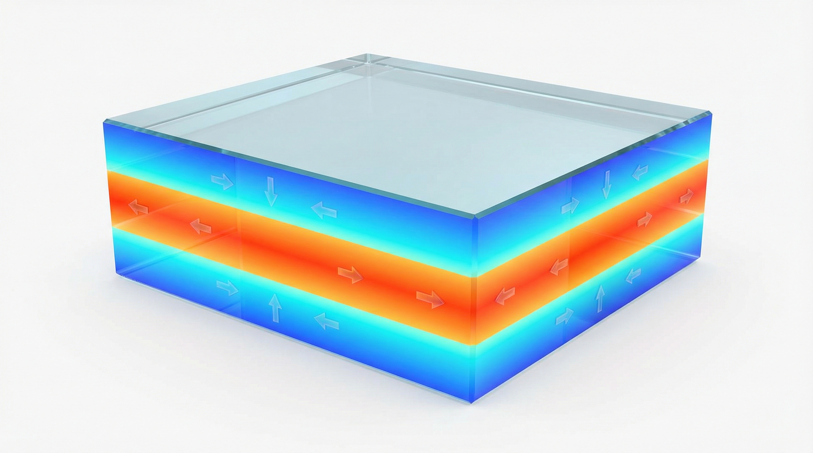 tempered glass stress distribution diagram