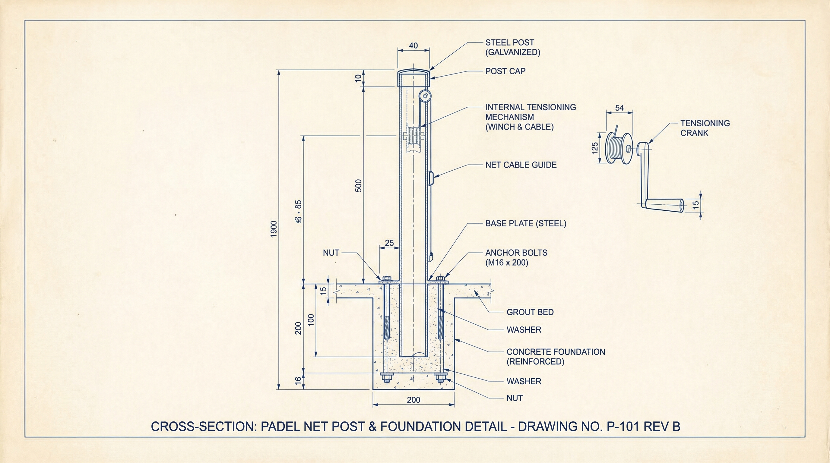 Technical Specification Chart
