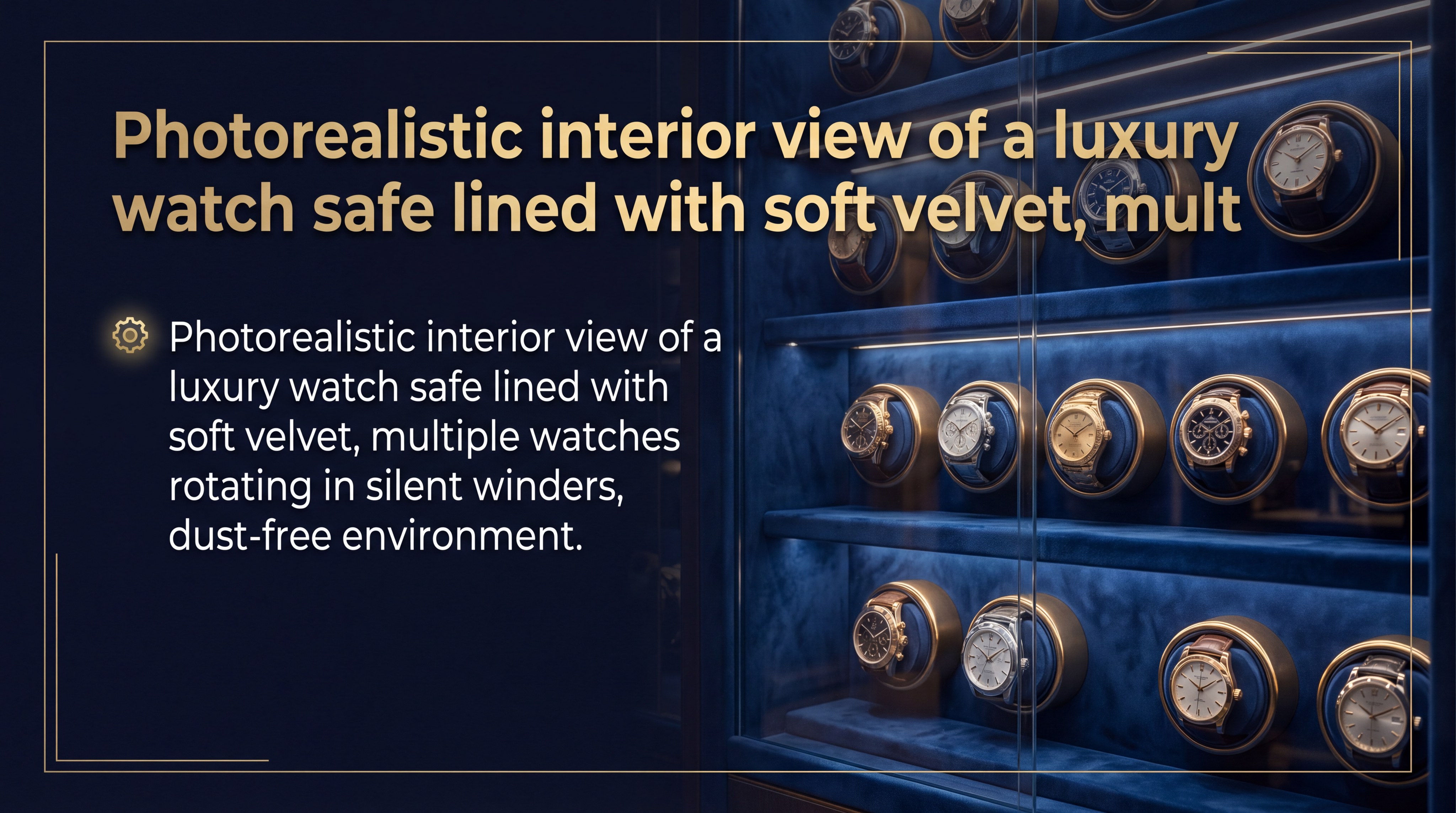 luxury watch safe interior slide 7