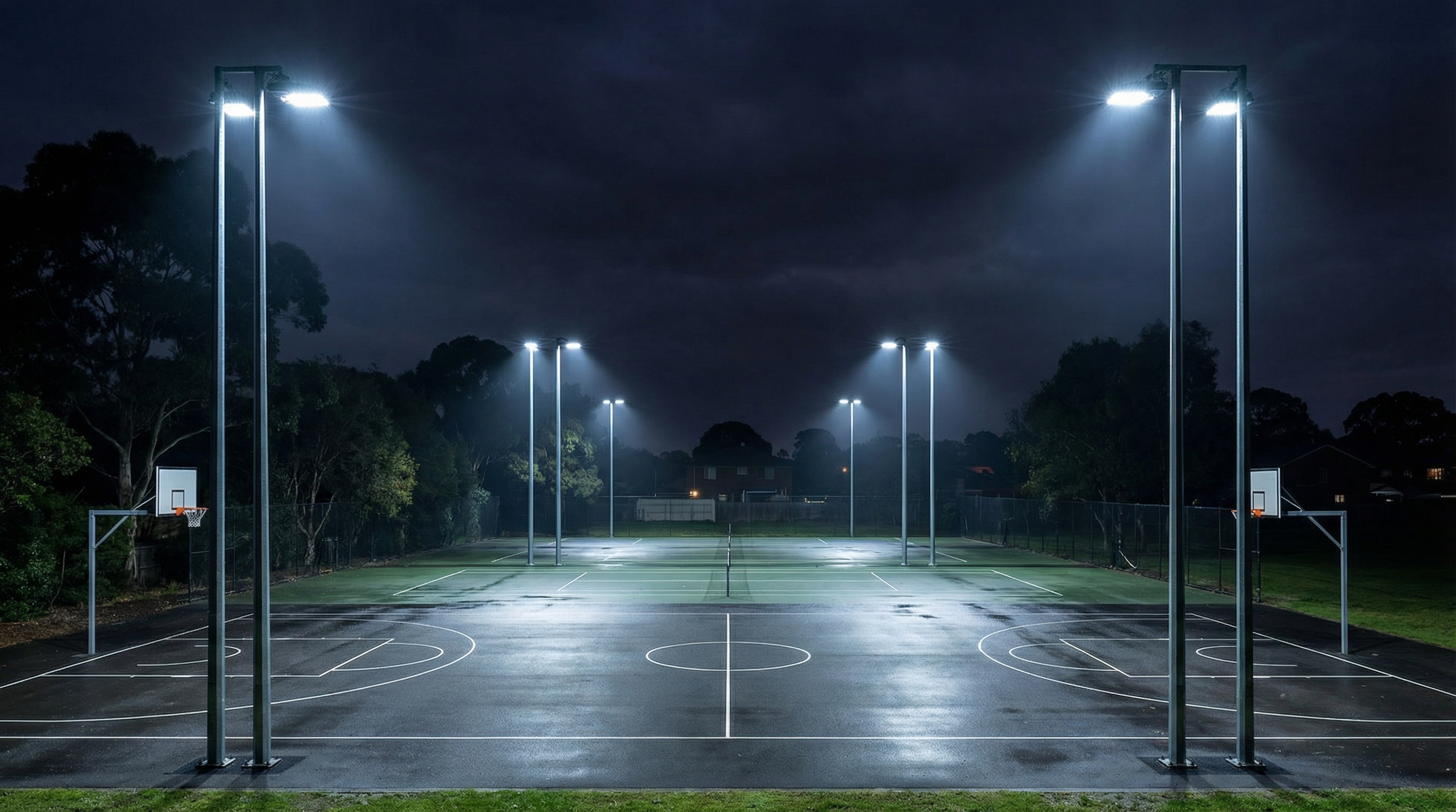 professional sports court lighting