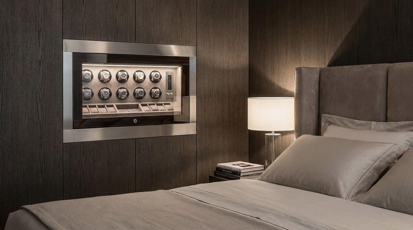 luxury jewelry safe watch winder