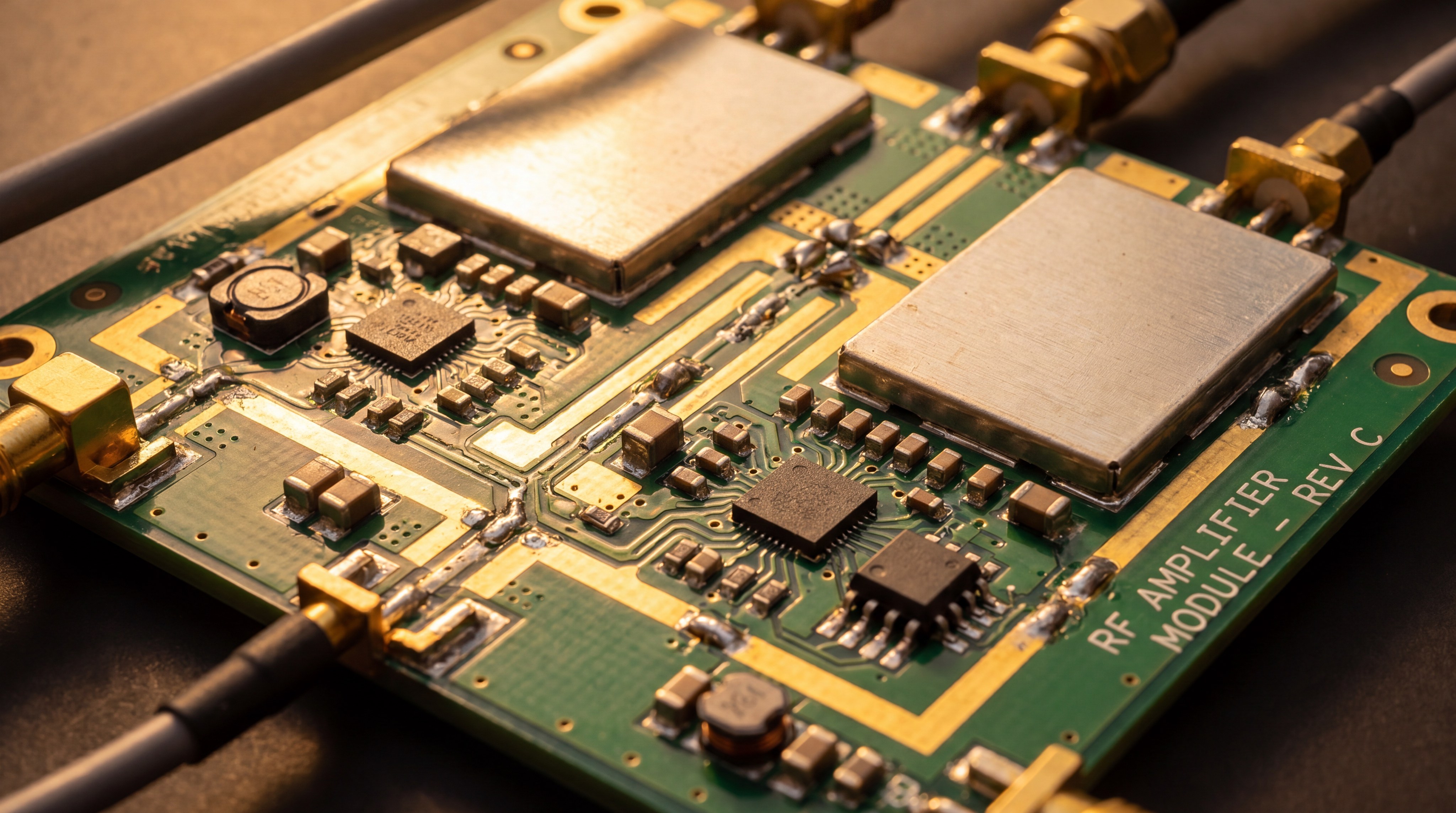 RF PCB Closeup