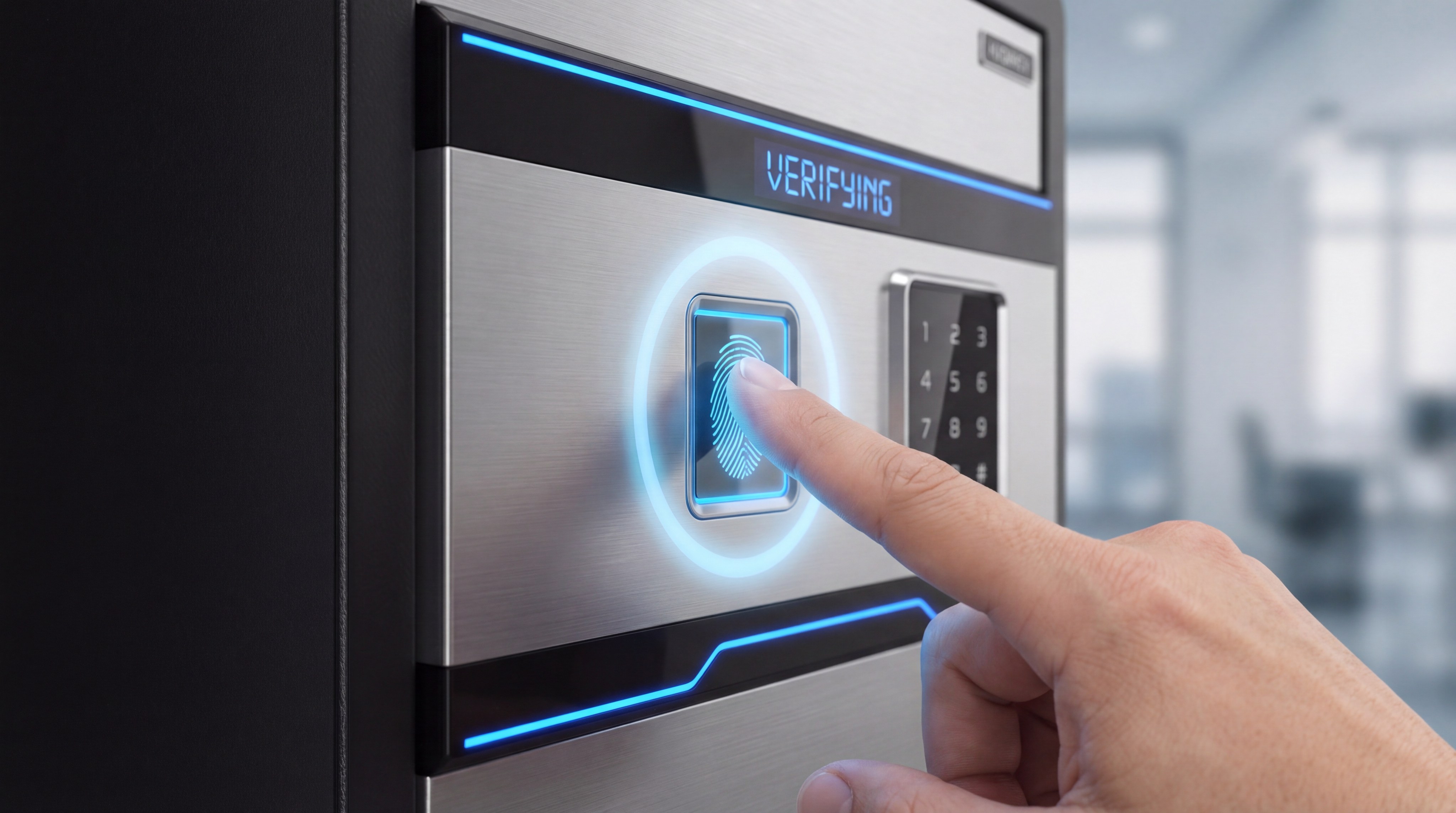 biometric scanner safe security