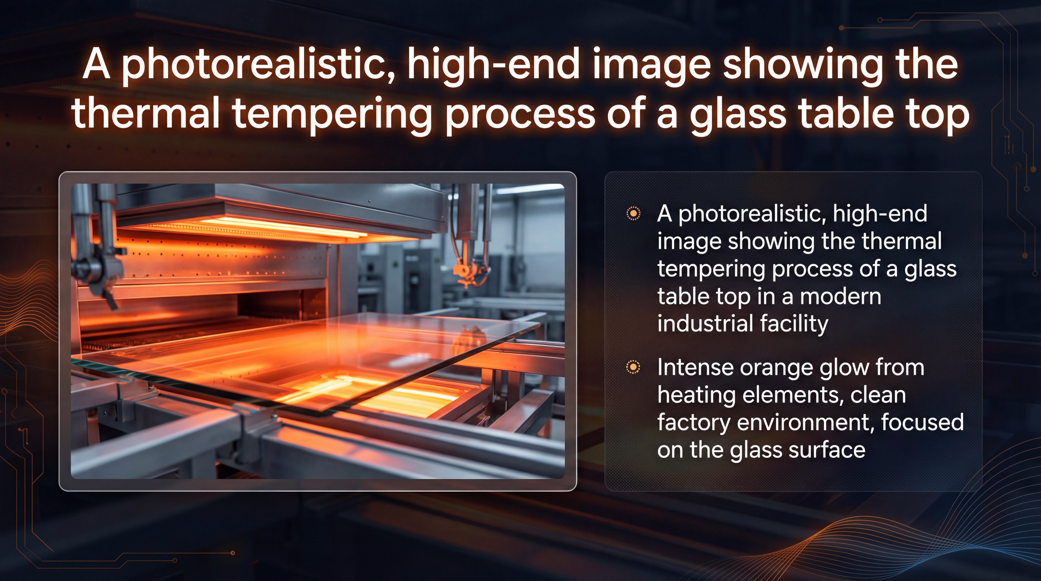 Industrial tempering process
