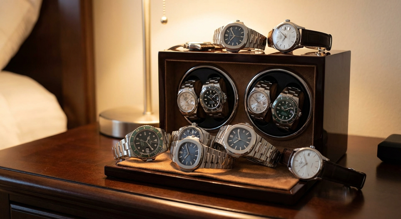 luxury watch collection overflow