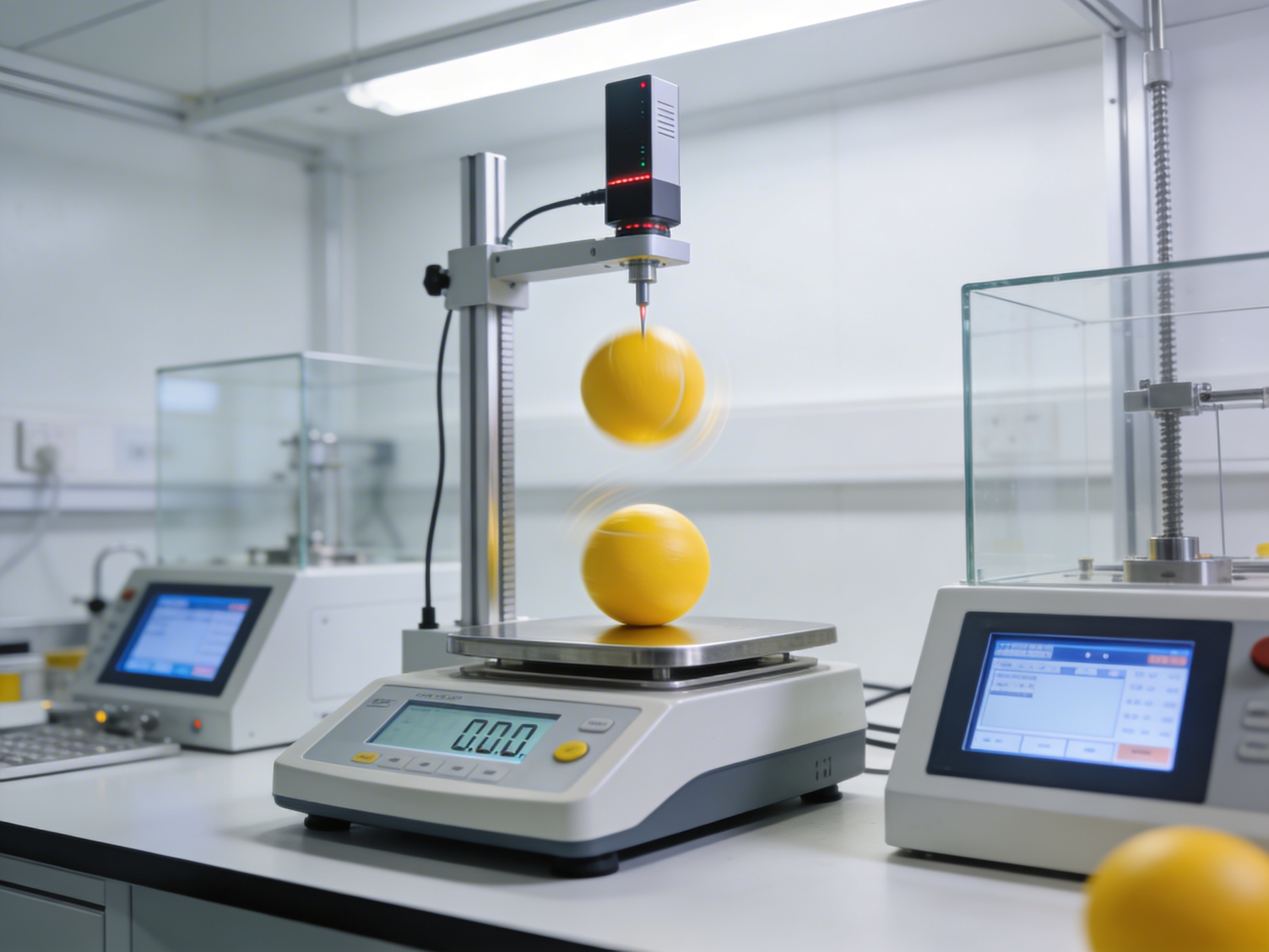 quality control ball testing lab