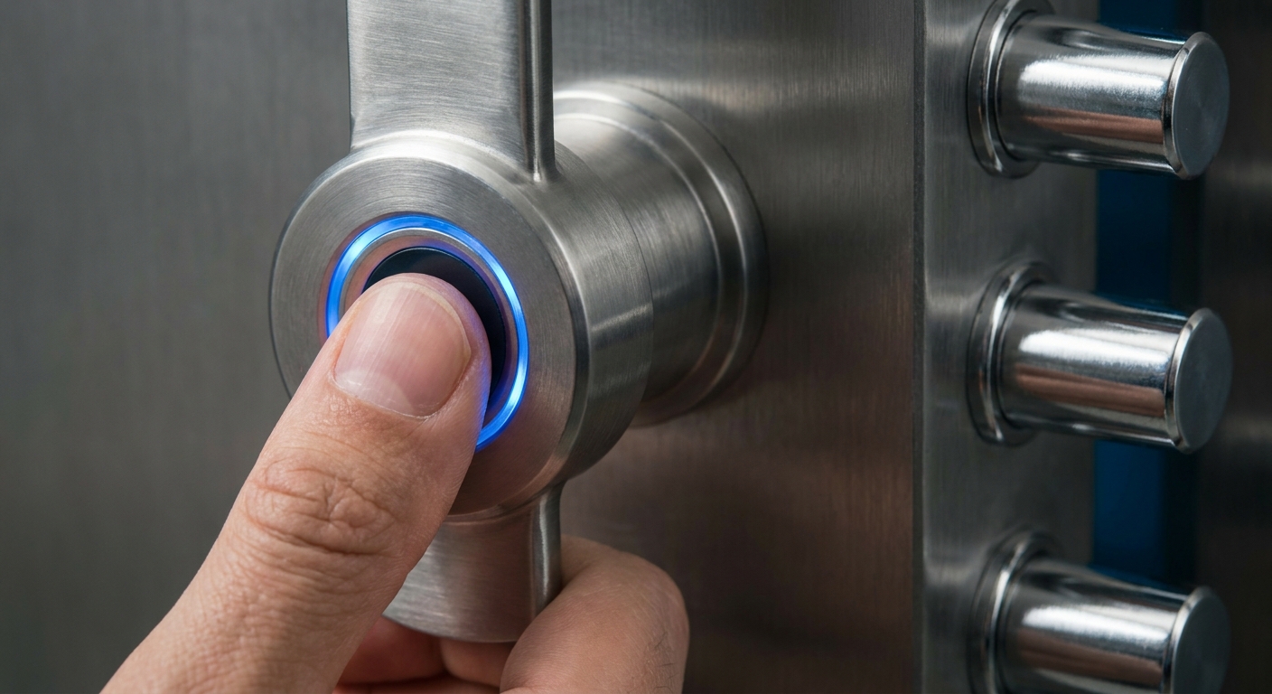 Biometric safe access