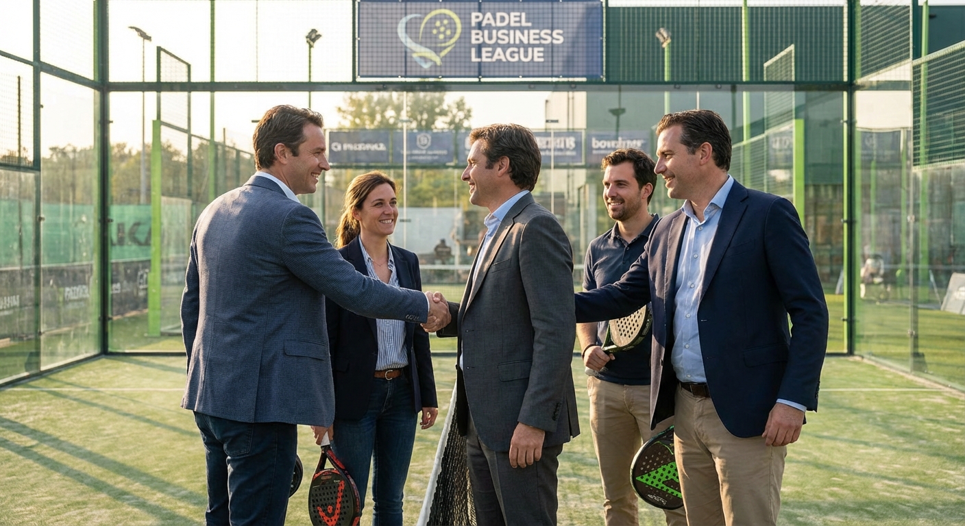 business networking padel court