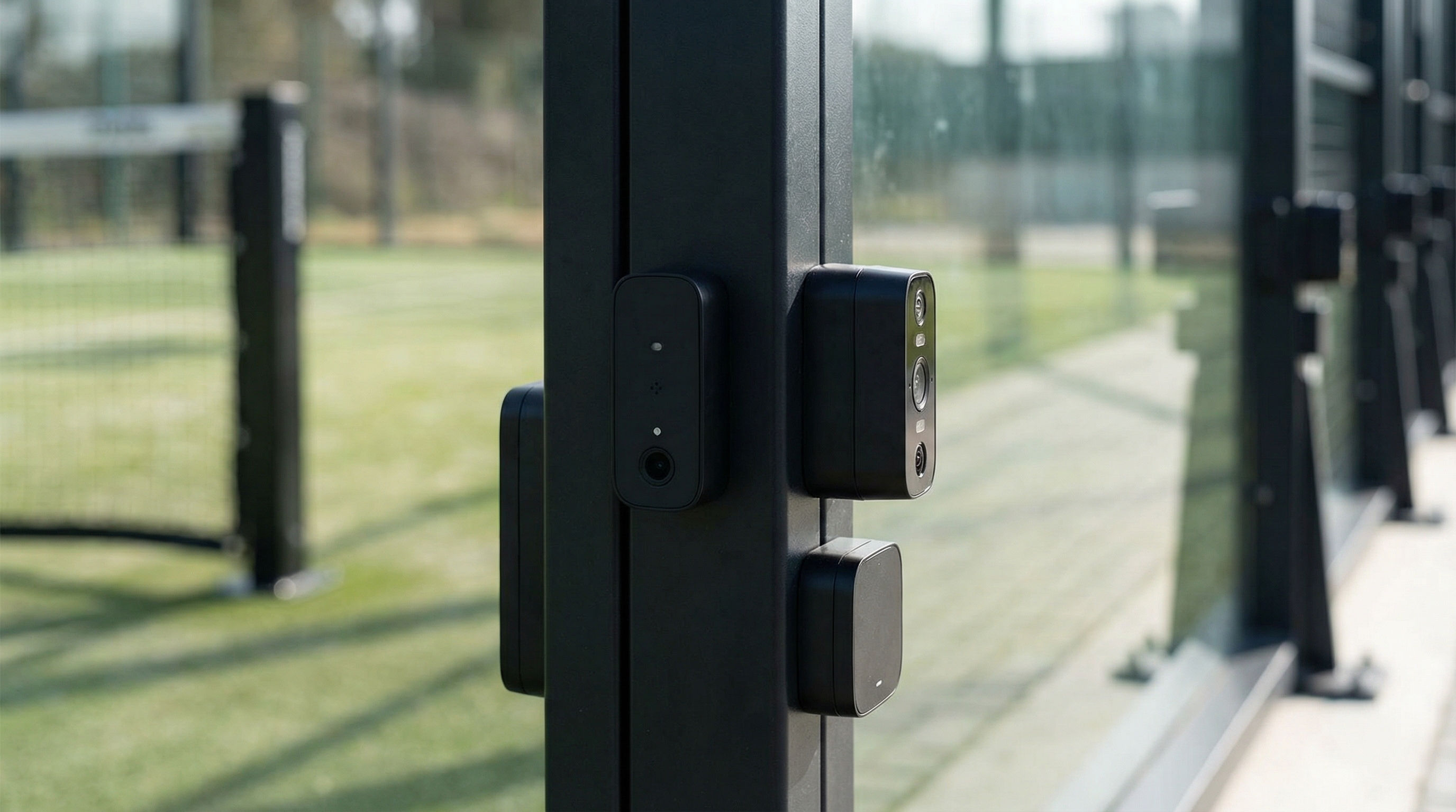 padel court smart sensors ai cameras