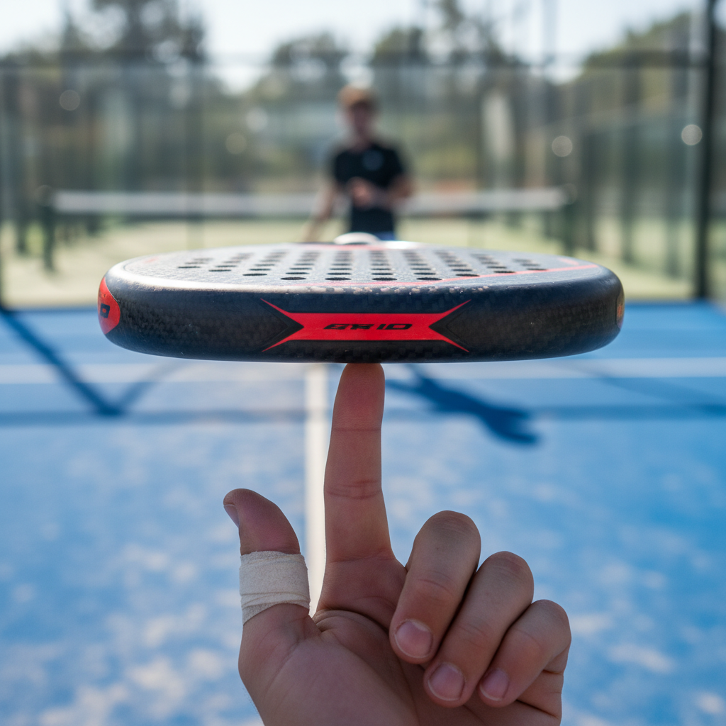 padel paddle weight distribution