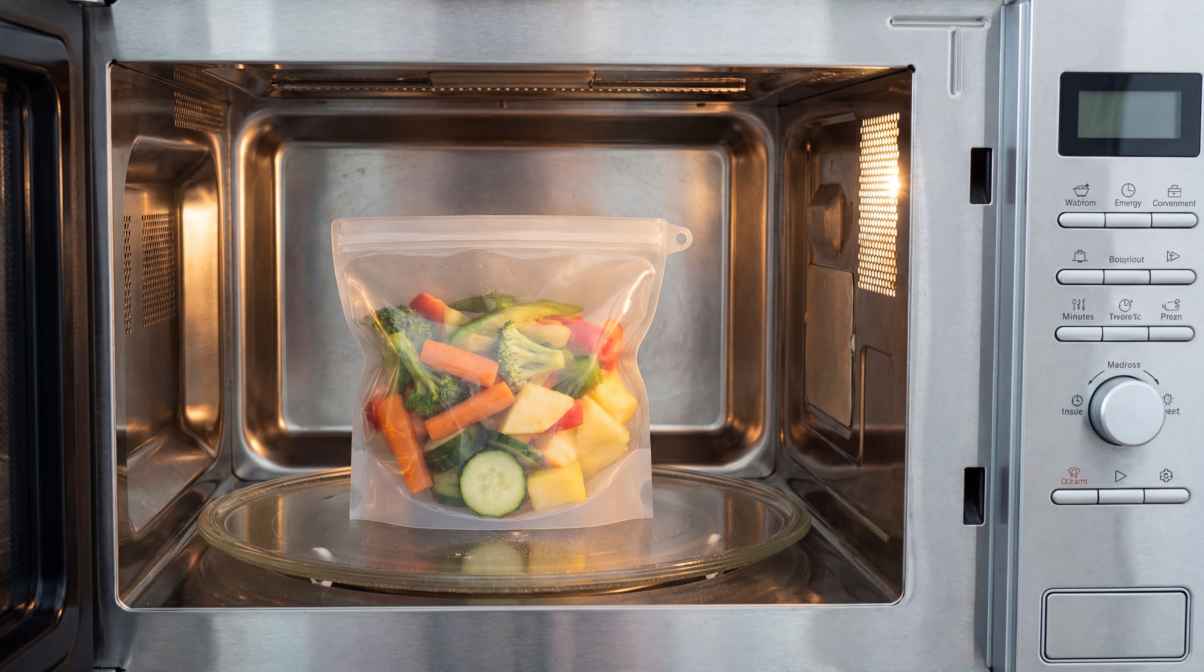 silicone bag microwave storage