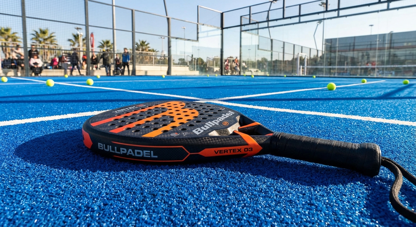 professional padel racket court