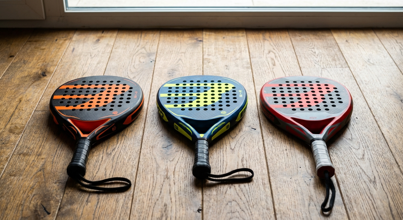 padel racket shapes comparison