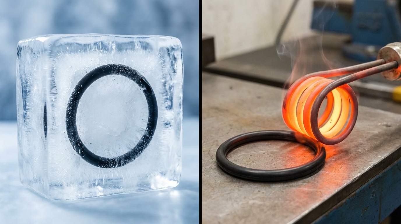 temperature versatility o ring demonstration