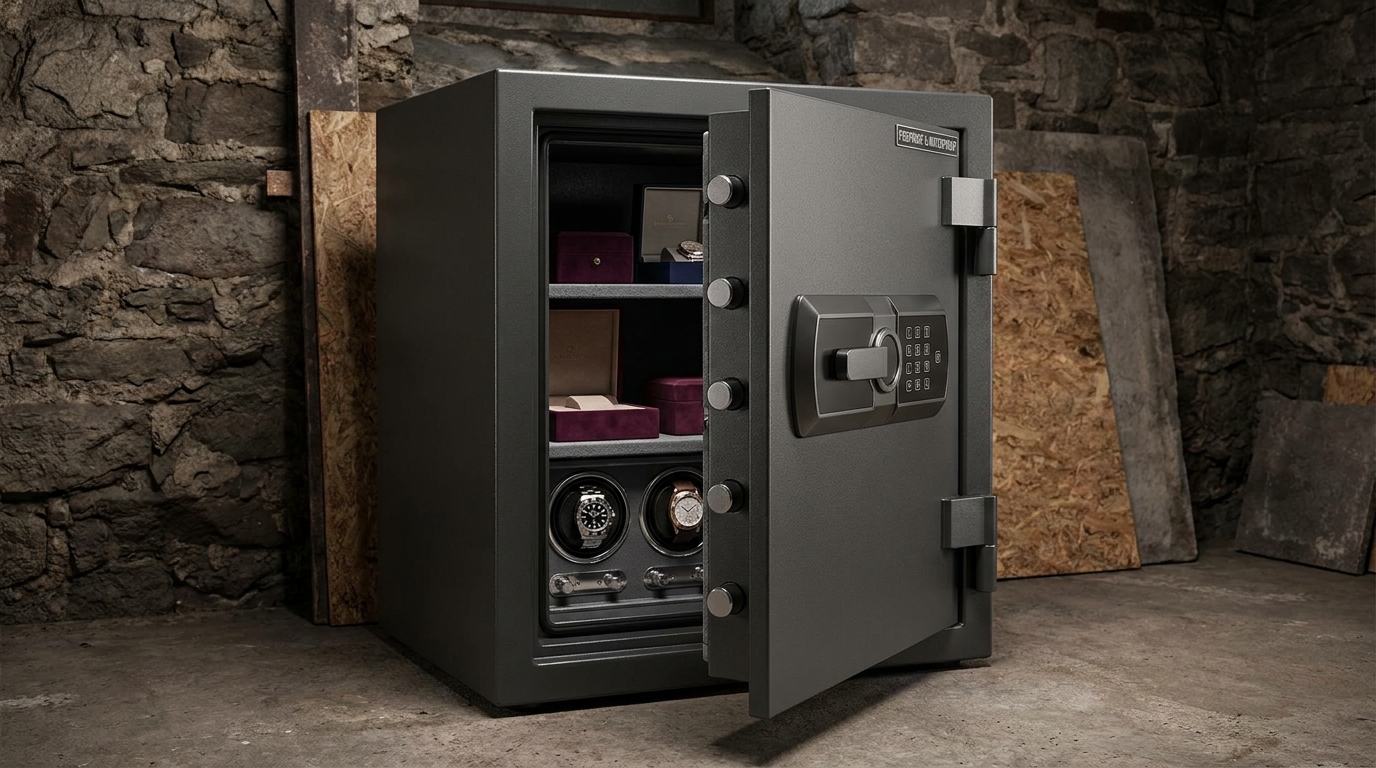 fireproof waterproof jewelry safe