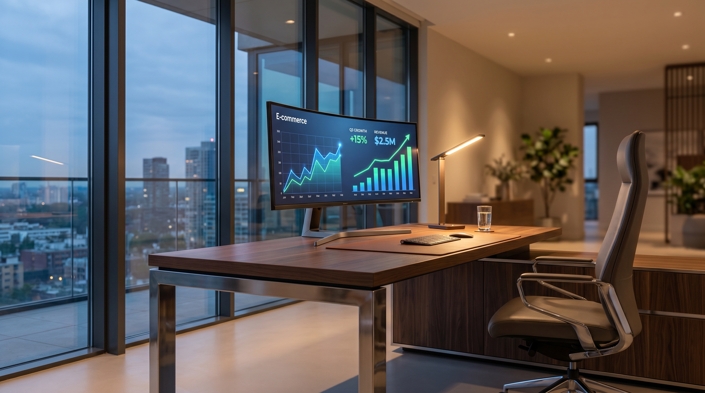 Corporate Office E-commerce Dashboard