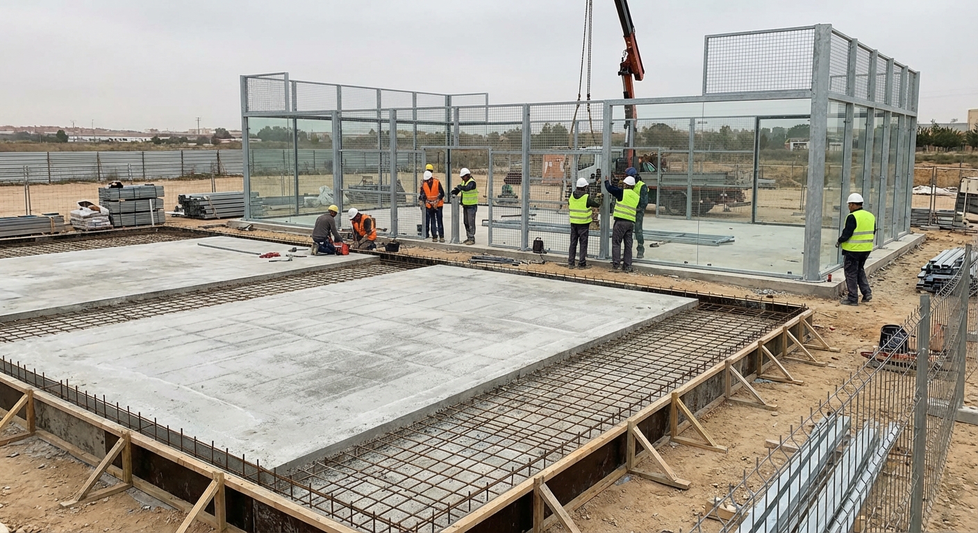 Padel Construction Photo
