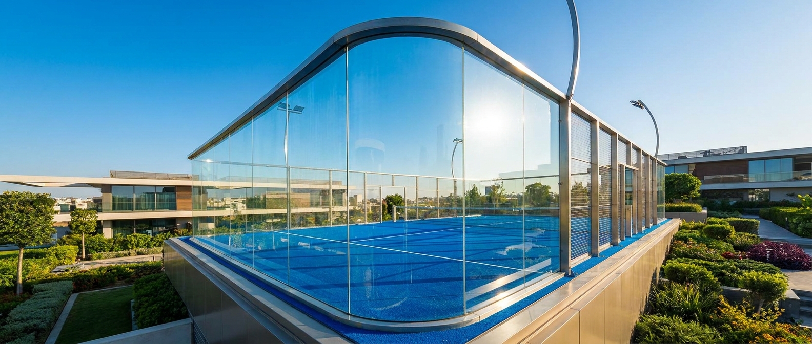 Luxury Panoramic Padel Court