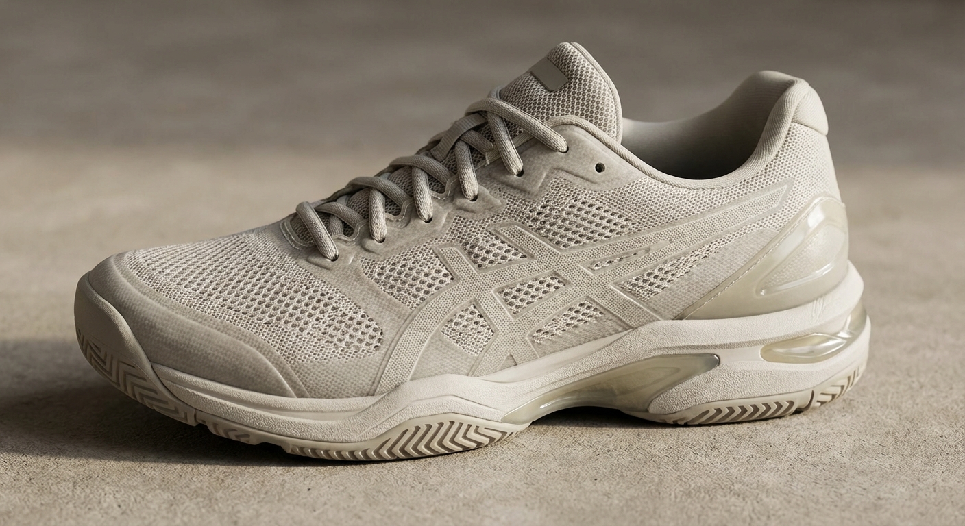 Padel shoe comfort features closeup