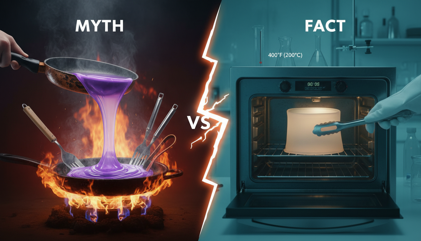 silicone myth vs fact visual