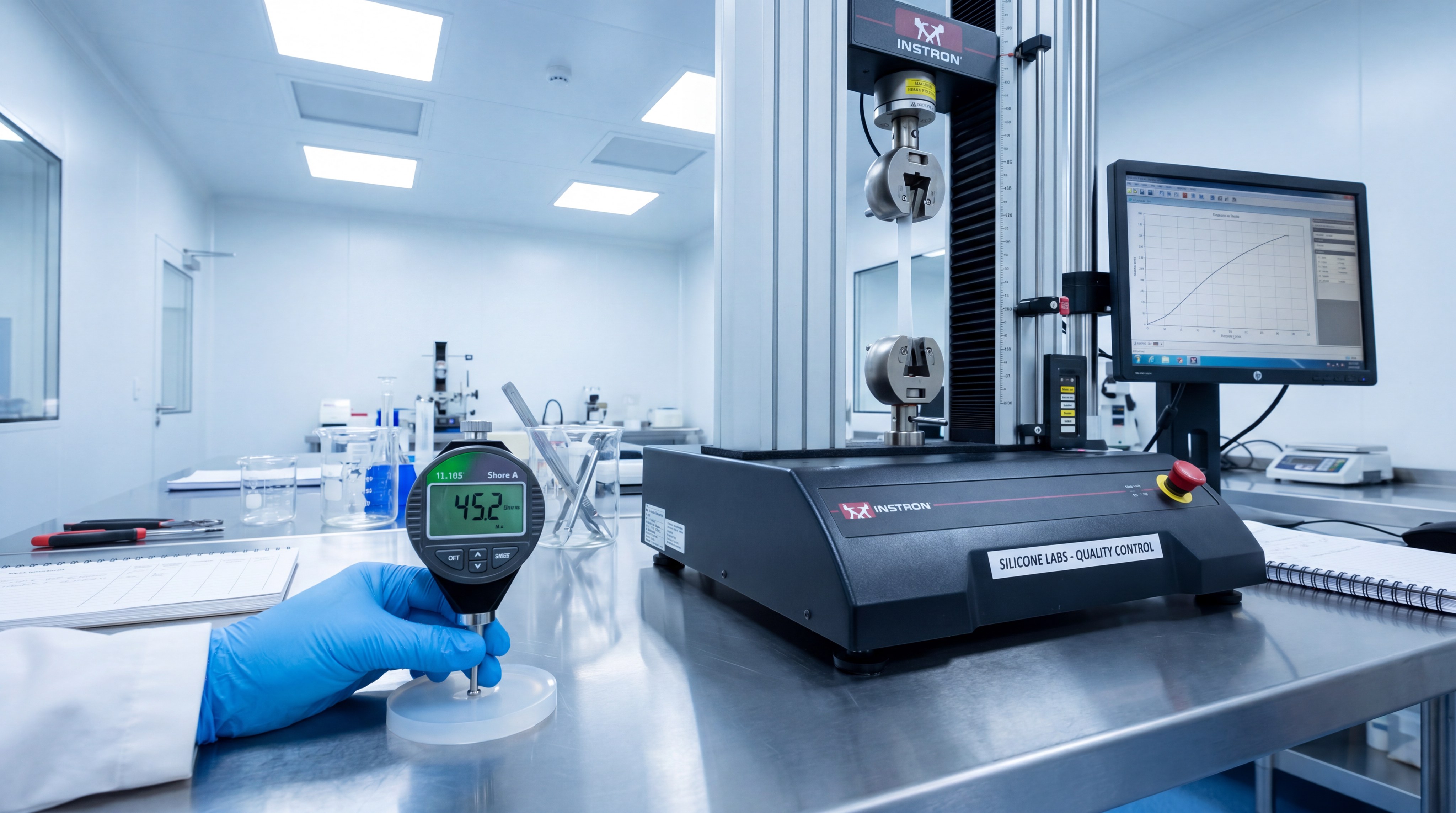 silicone product quality testing lab