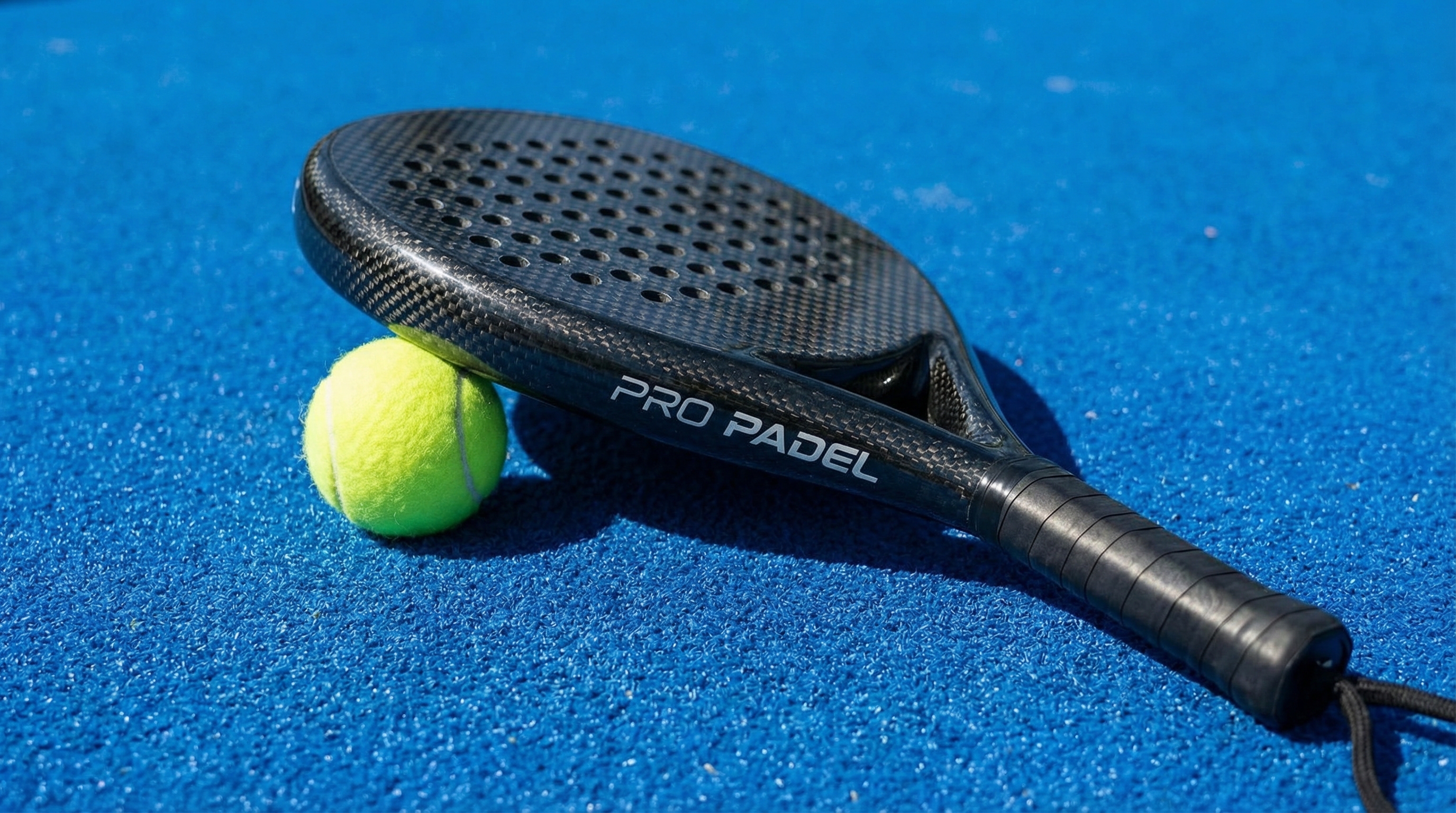padel racket ball still life index 6