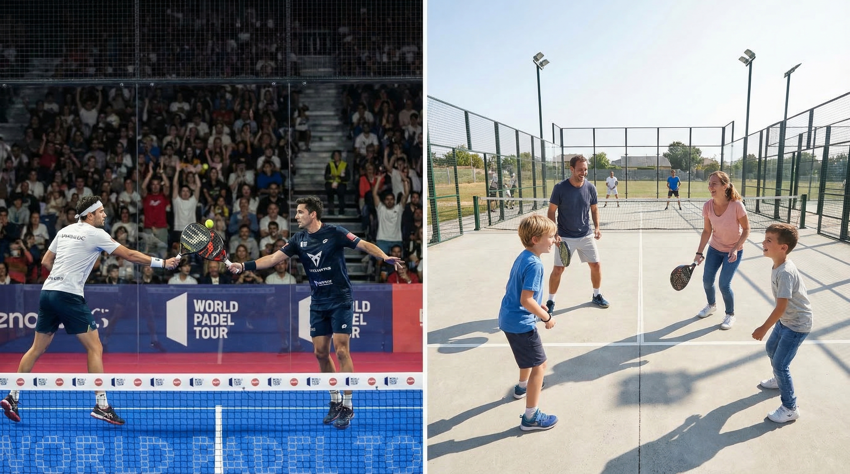 padel tournament vs casual comparison