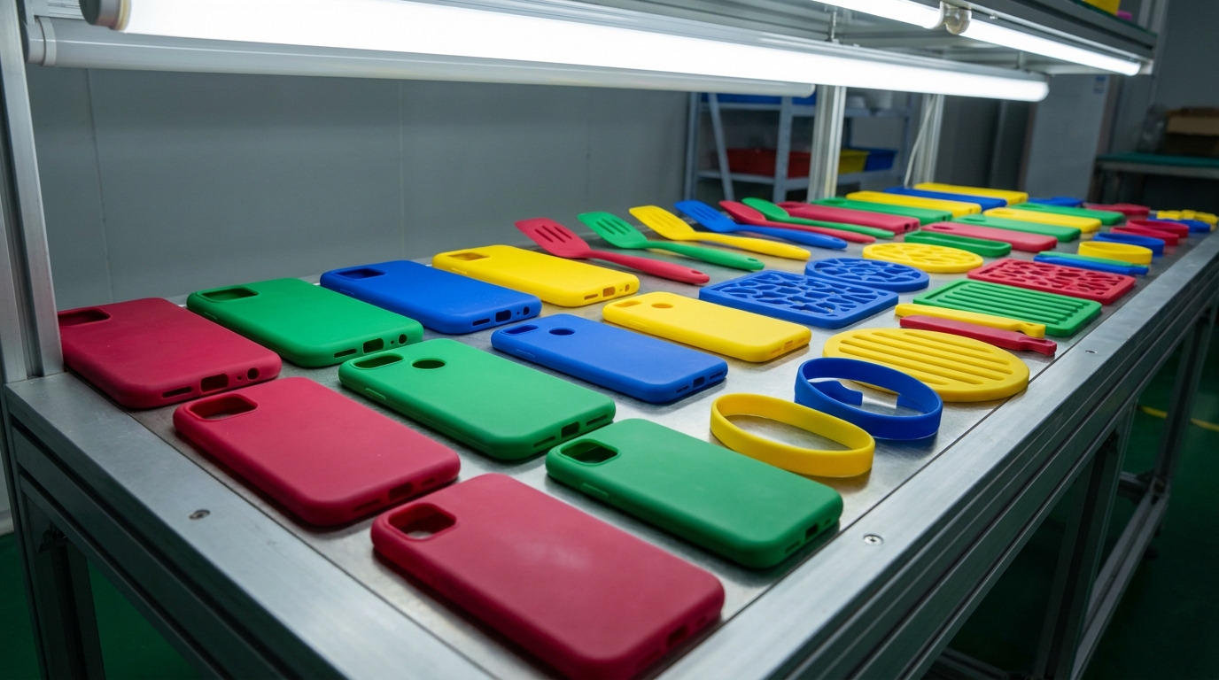 custom silicone products inspection