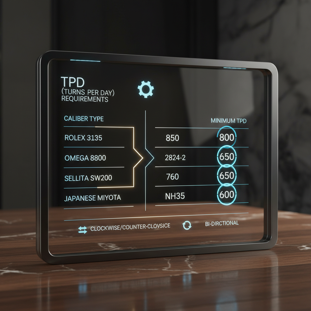 tpd watch calibers infographic