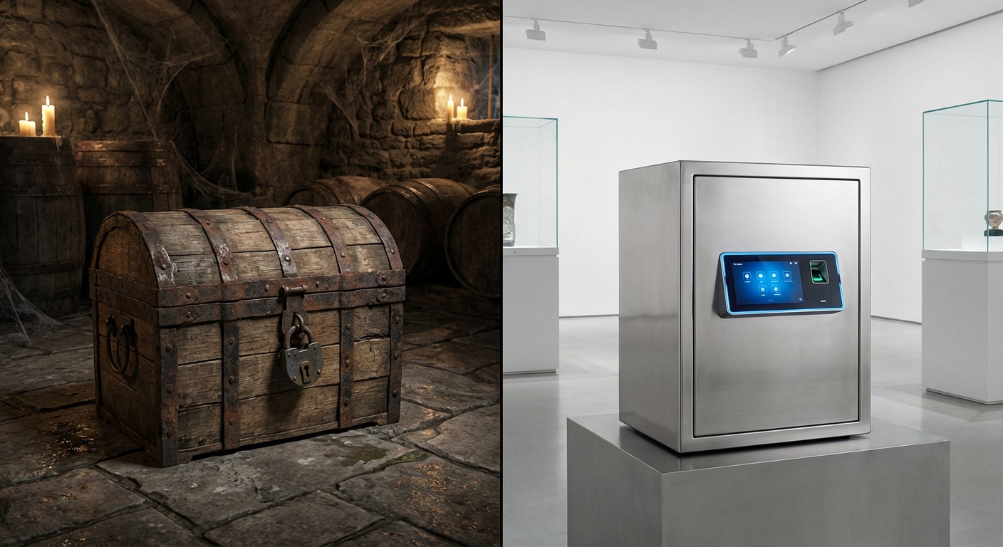 evolution from chest to safe