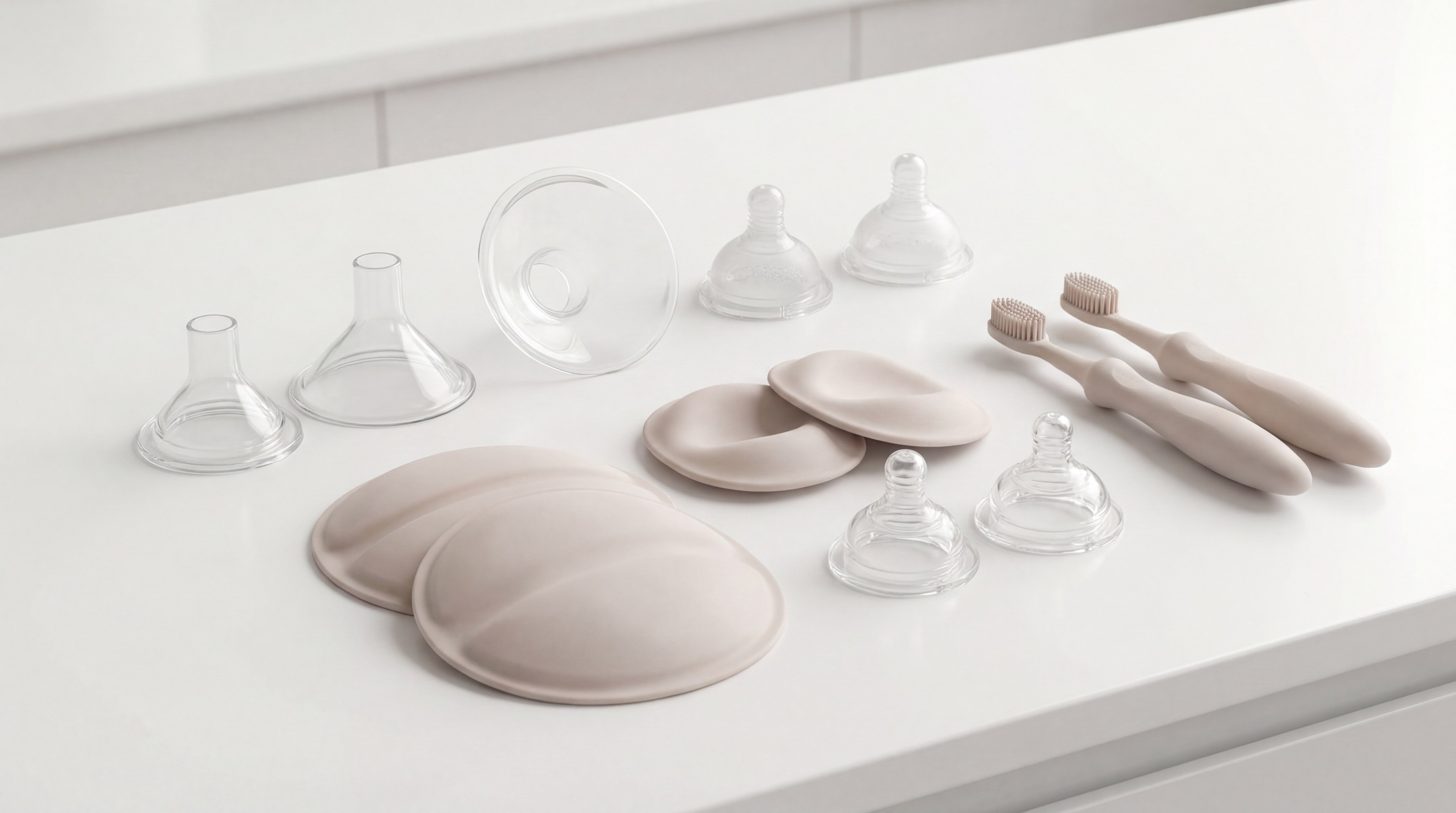 Silicone Mother and Baby Nursing Products Collection