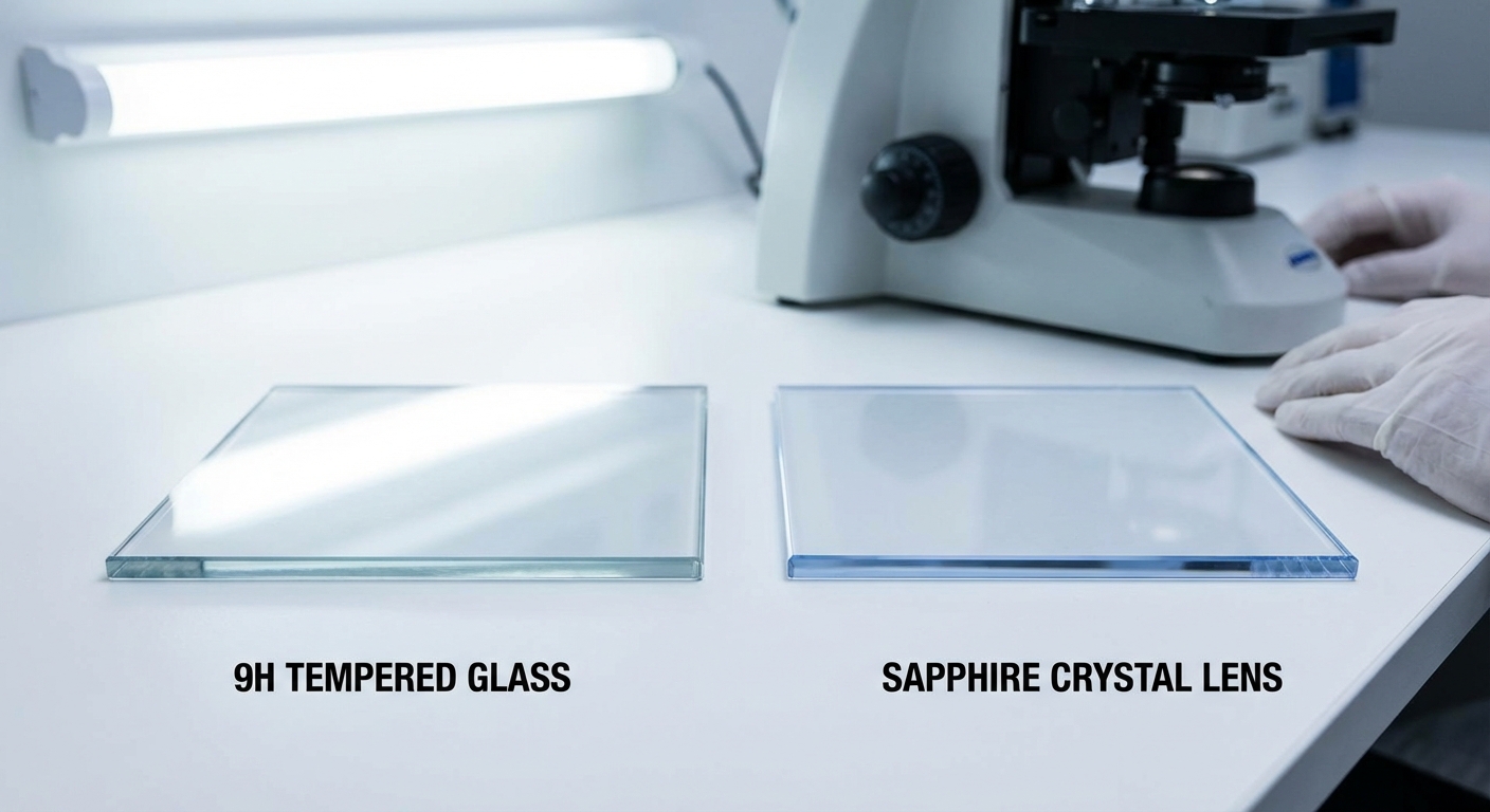 tempered glass sapphire comparison