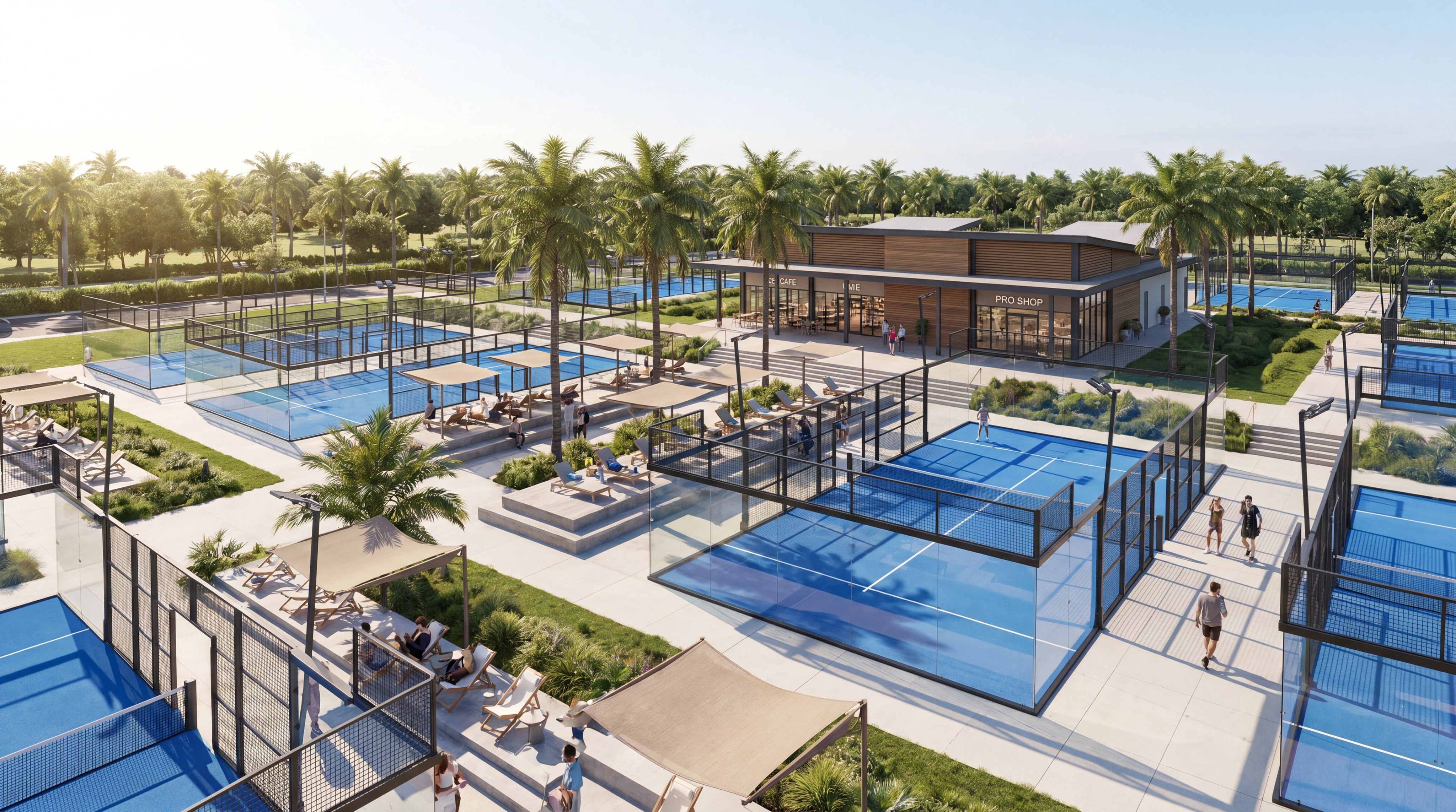 miami padel facility rendering