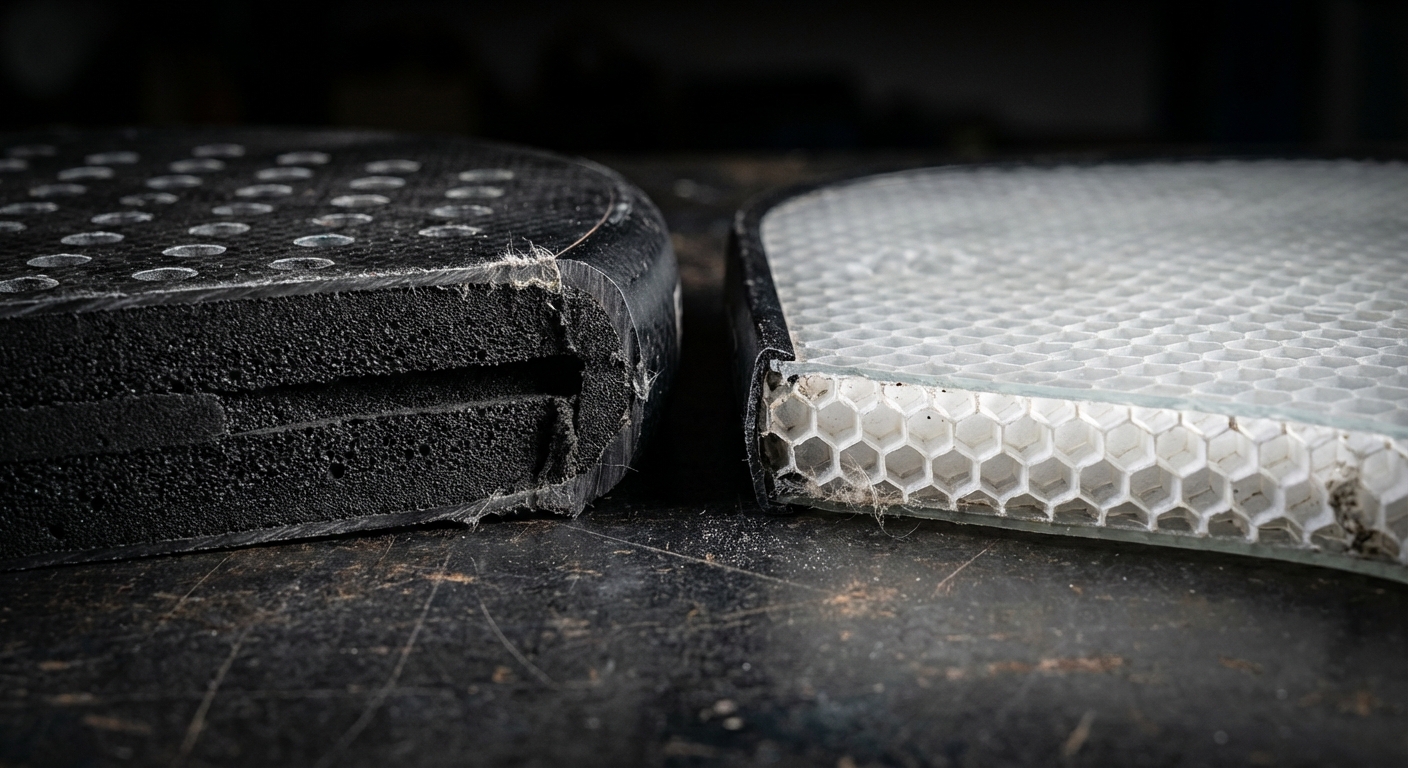 racket core comparison cross section