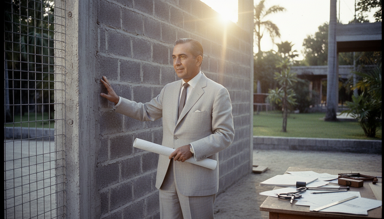 The visionary behind the first padel court design