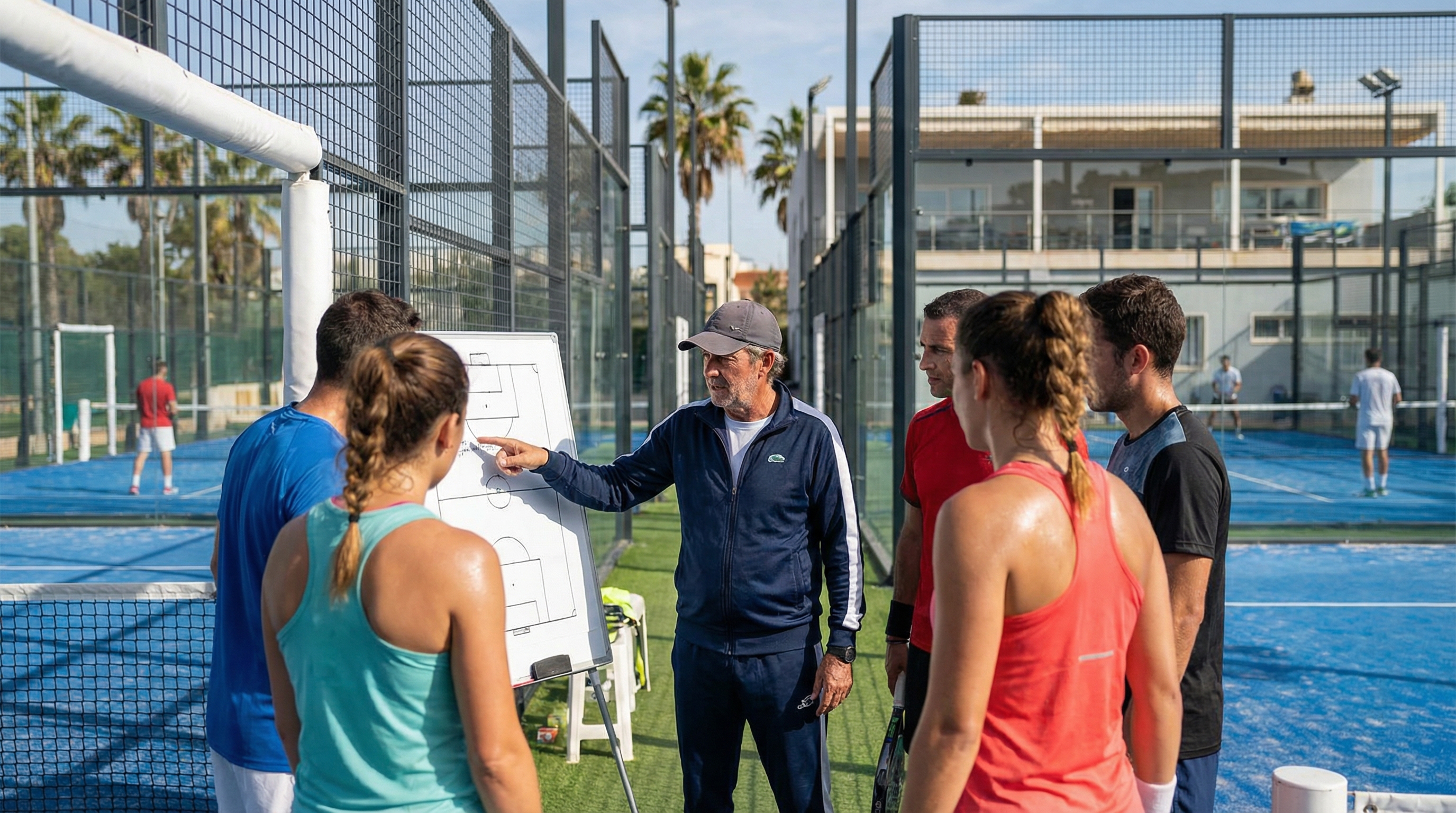 padel academy tactics training spain