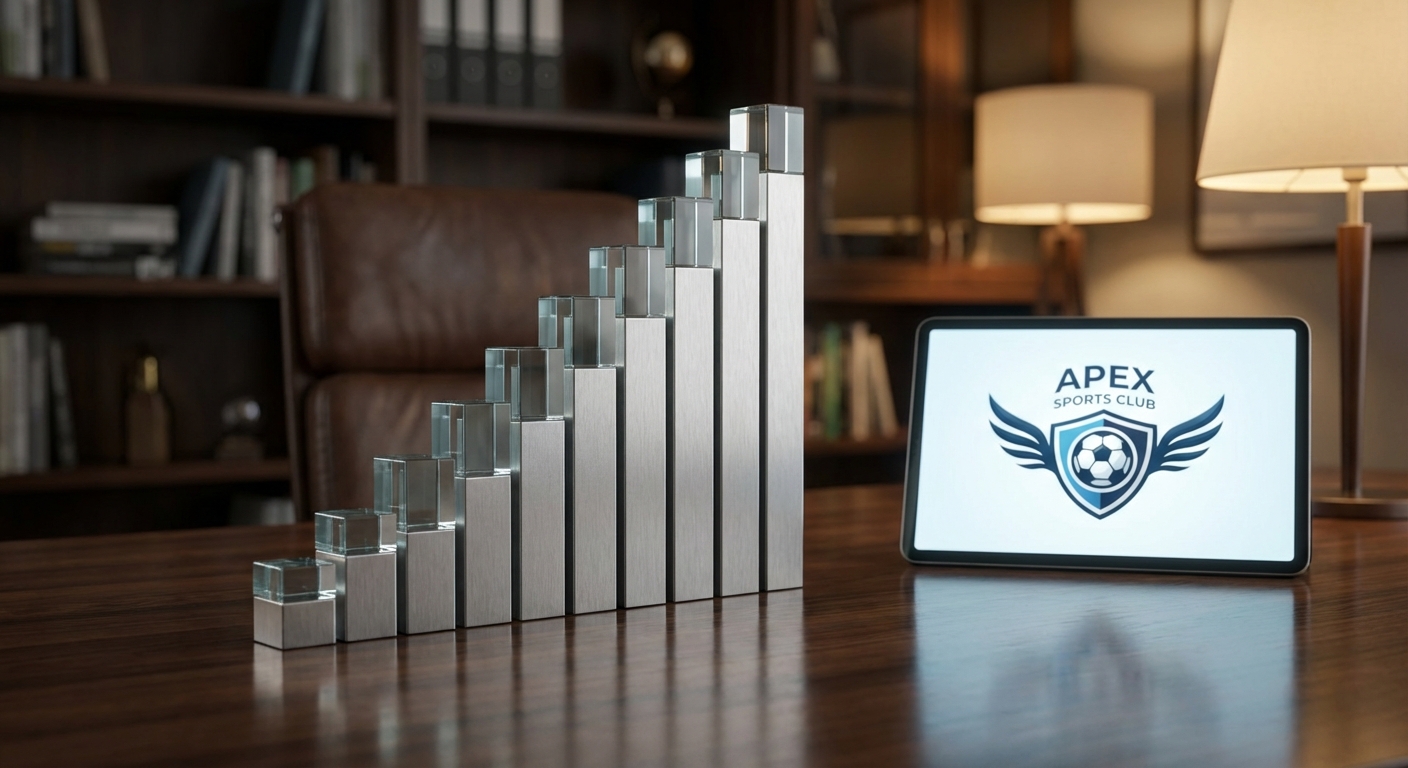 Photorealistic 3D Bar Chart