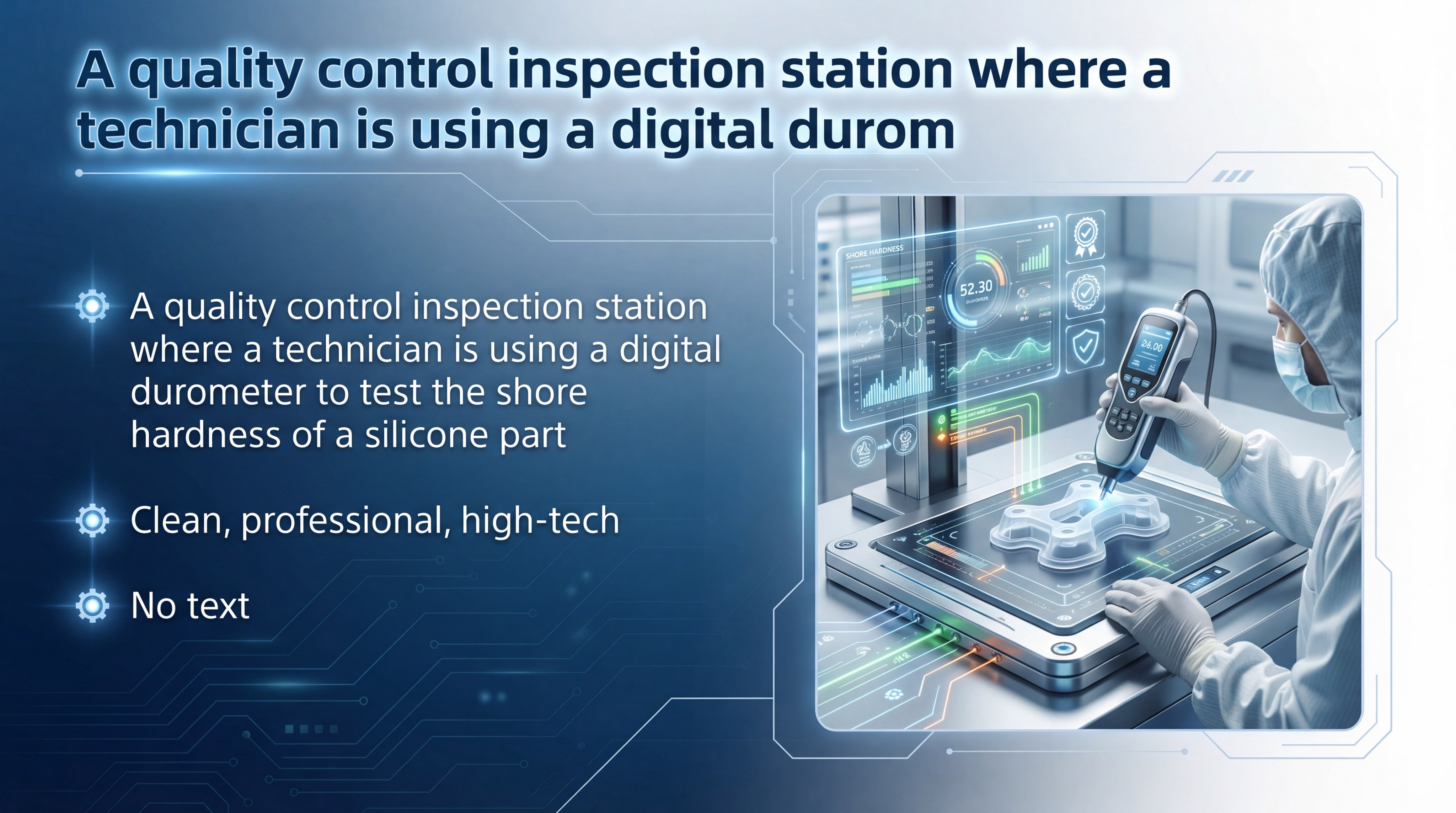 quality control durometer inspection