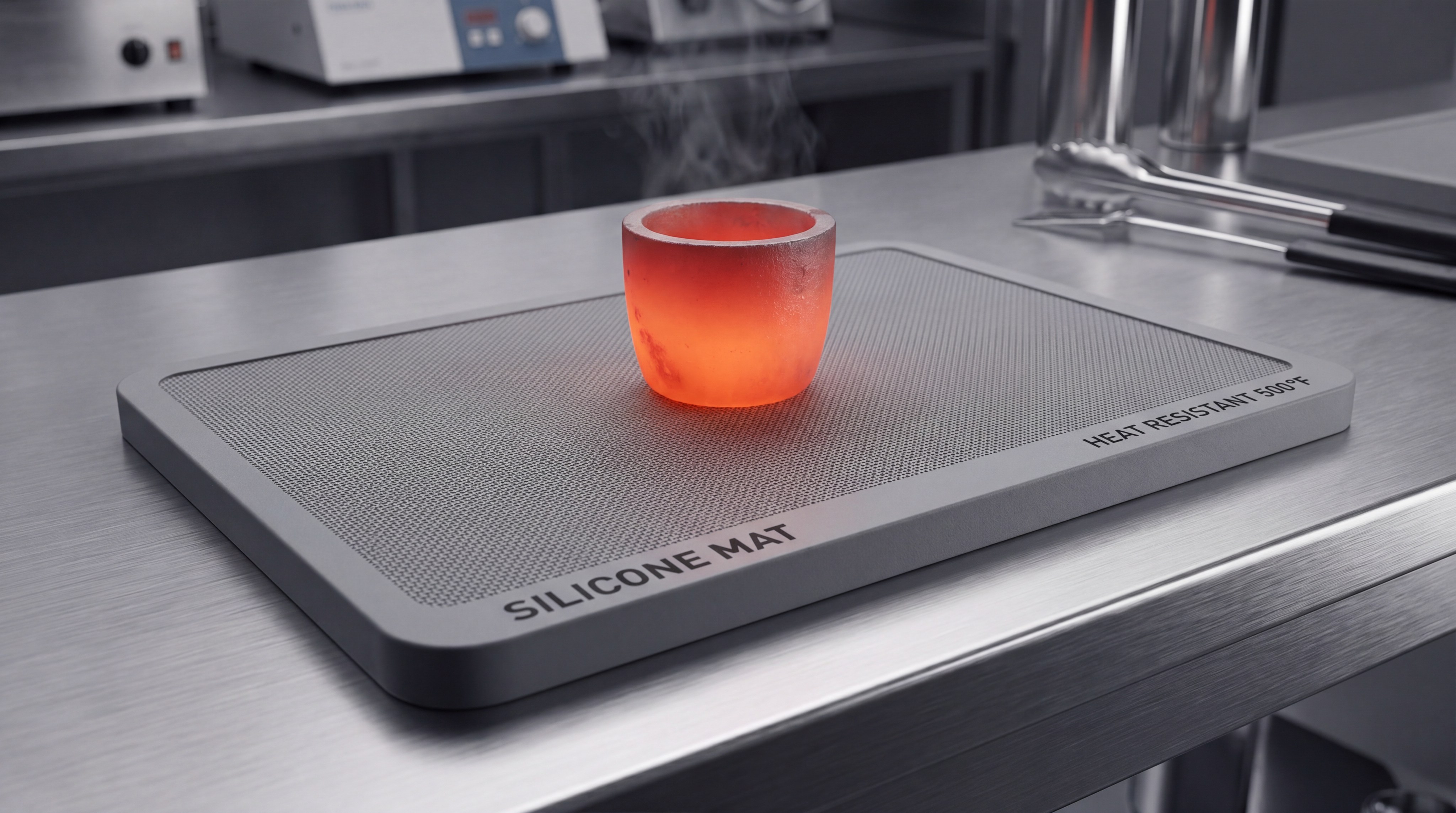 silicone heat mat professional closeup