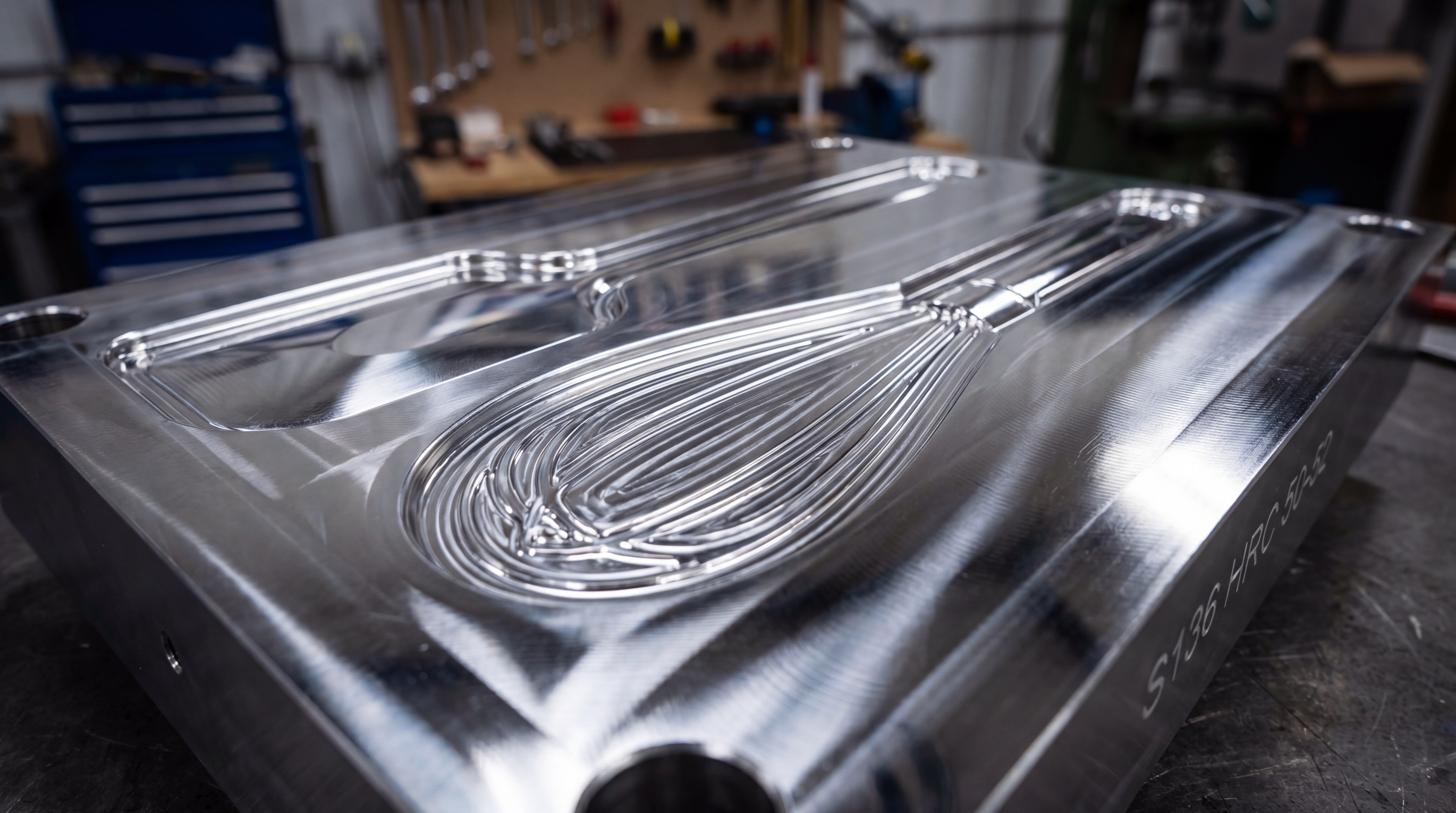 Stainless Steel Mold Macro Photography
