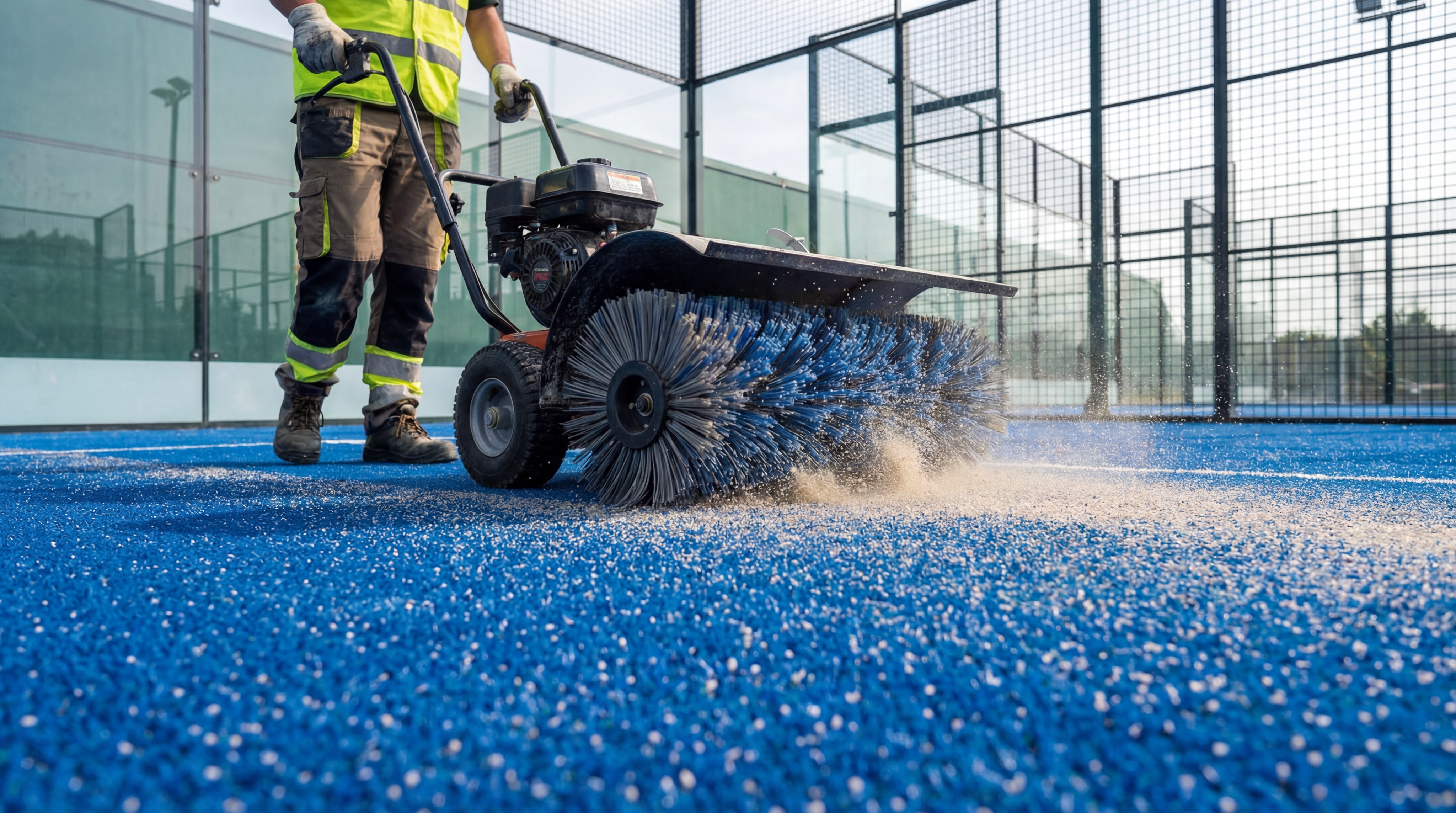 Padel Court Maintenance Visualization