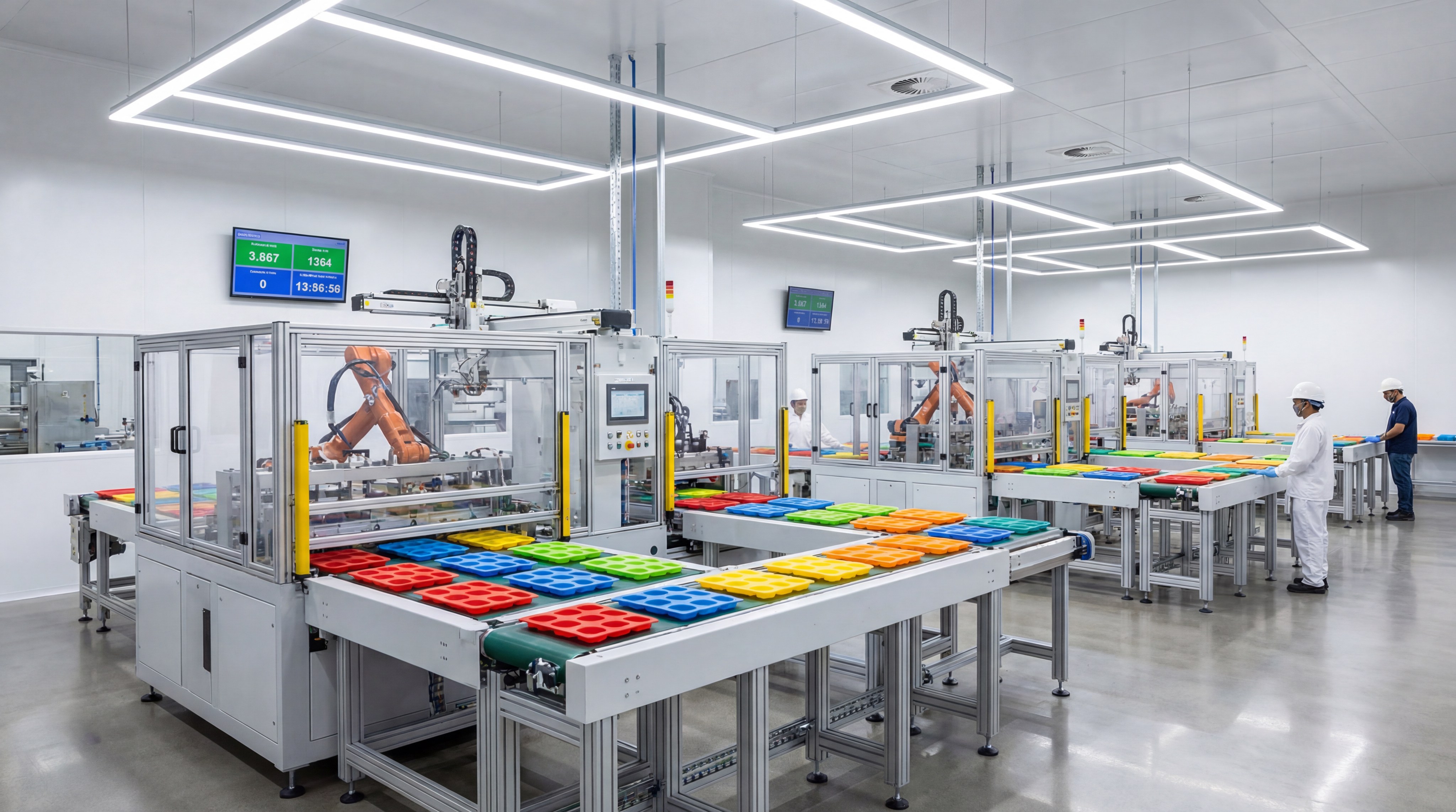 modern silicone bakeware manufacturing facility