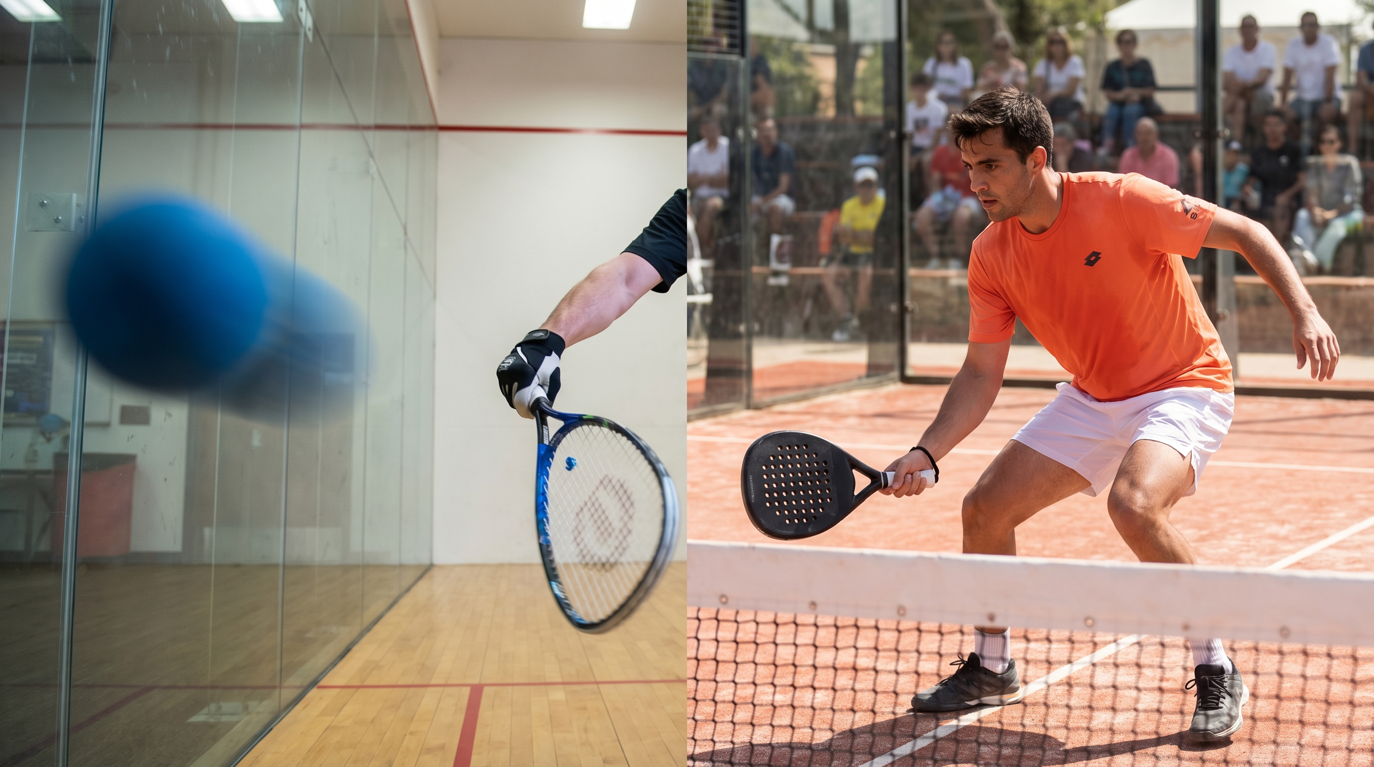 racquetball vs padel comparison