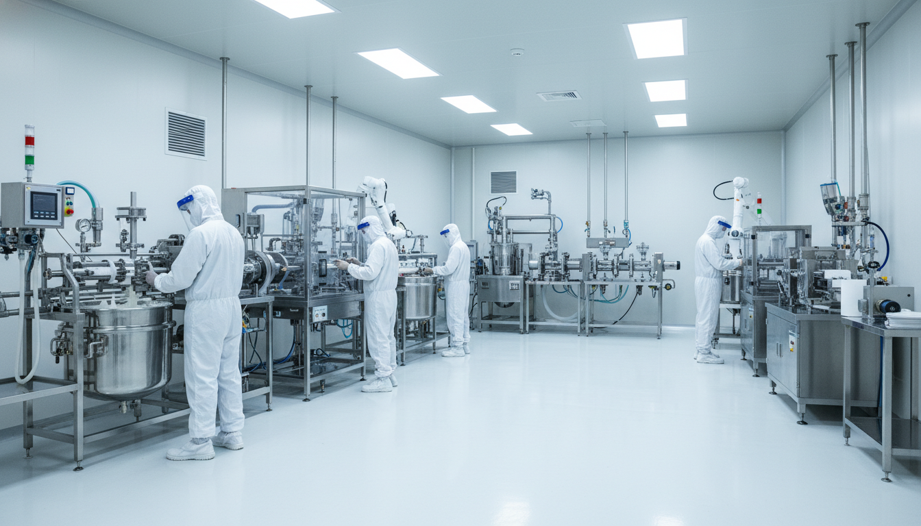 medical silicone manufacturing cleanroom