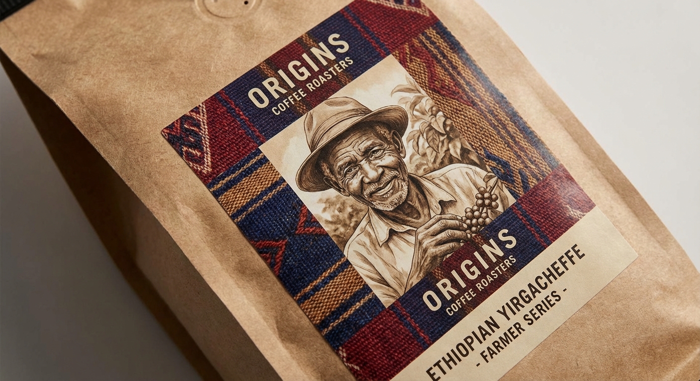 Coffee Packaging Cultural Portrait