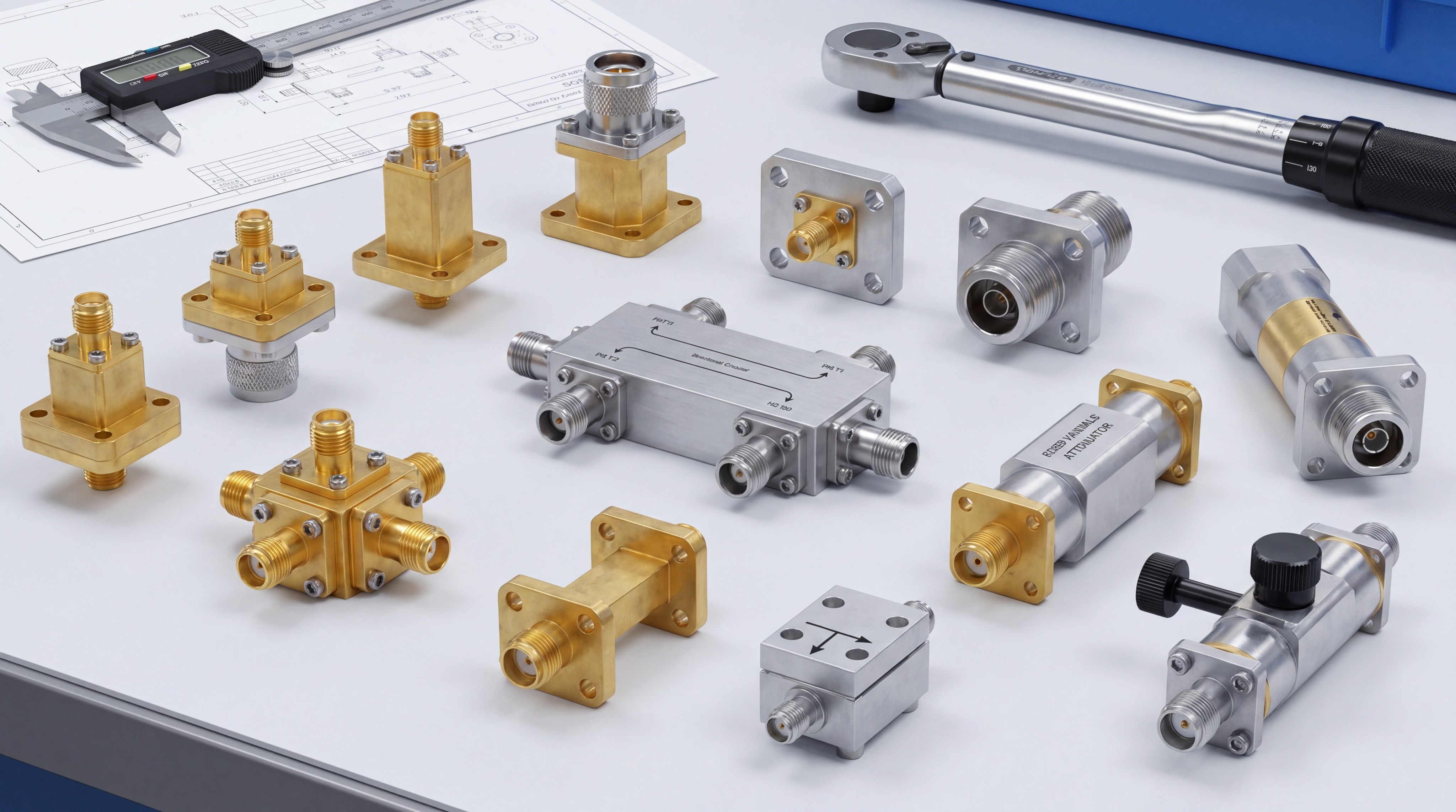 rf waveguide accessories workbench